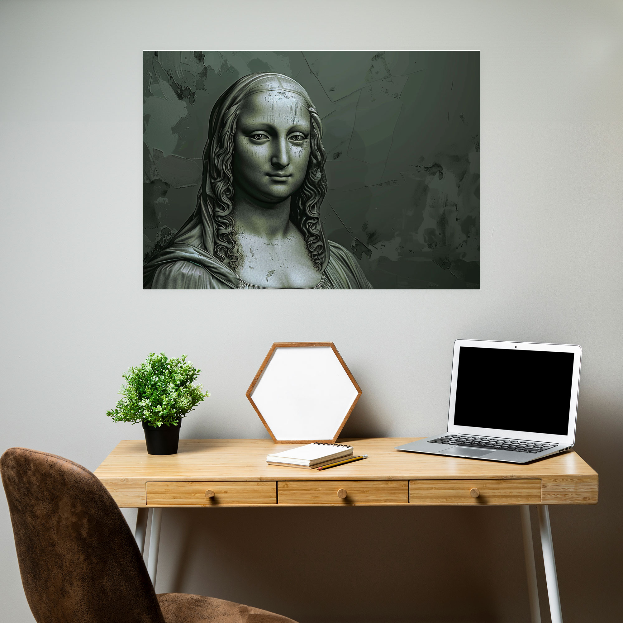 Leonardo Da Vinci Wall Art - Mona Lisa Canvas Print - Leonardo Da Vinci, Mona Lisa, Leonardo Da Vinci, Home Decoration