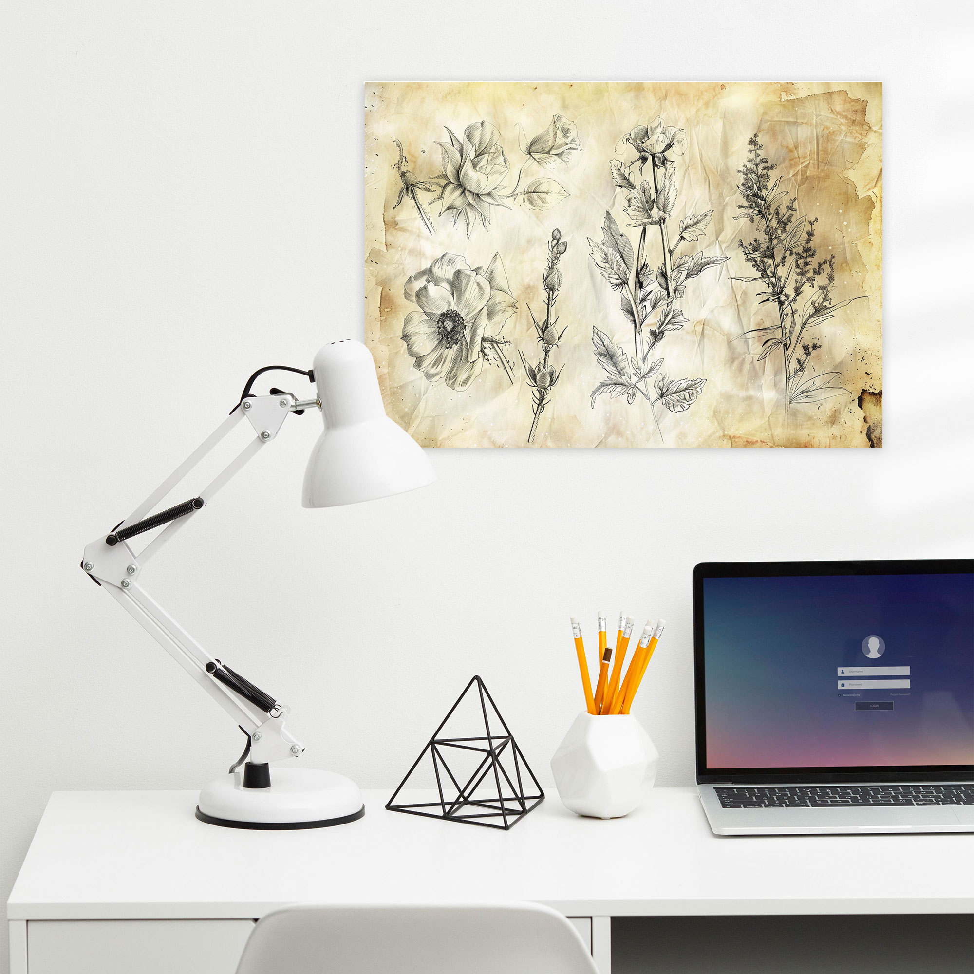 Leonardo Da Vinci Wall Decoration - Nature Studies Canvas Print - Leonardo Da Vinci, Home Decoration, Canvas Print, Canvas Wall Art
