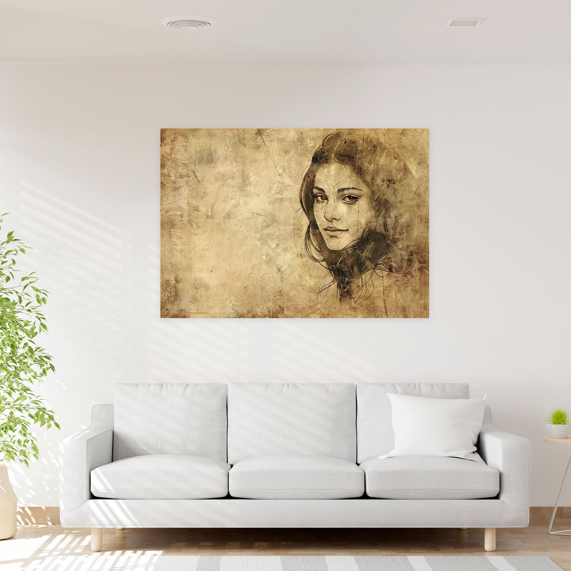 Mona Lisa Duvar Sanatı - Leonardo Da Vinci Kanvas Tablo