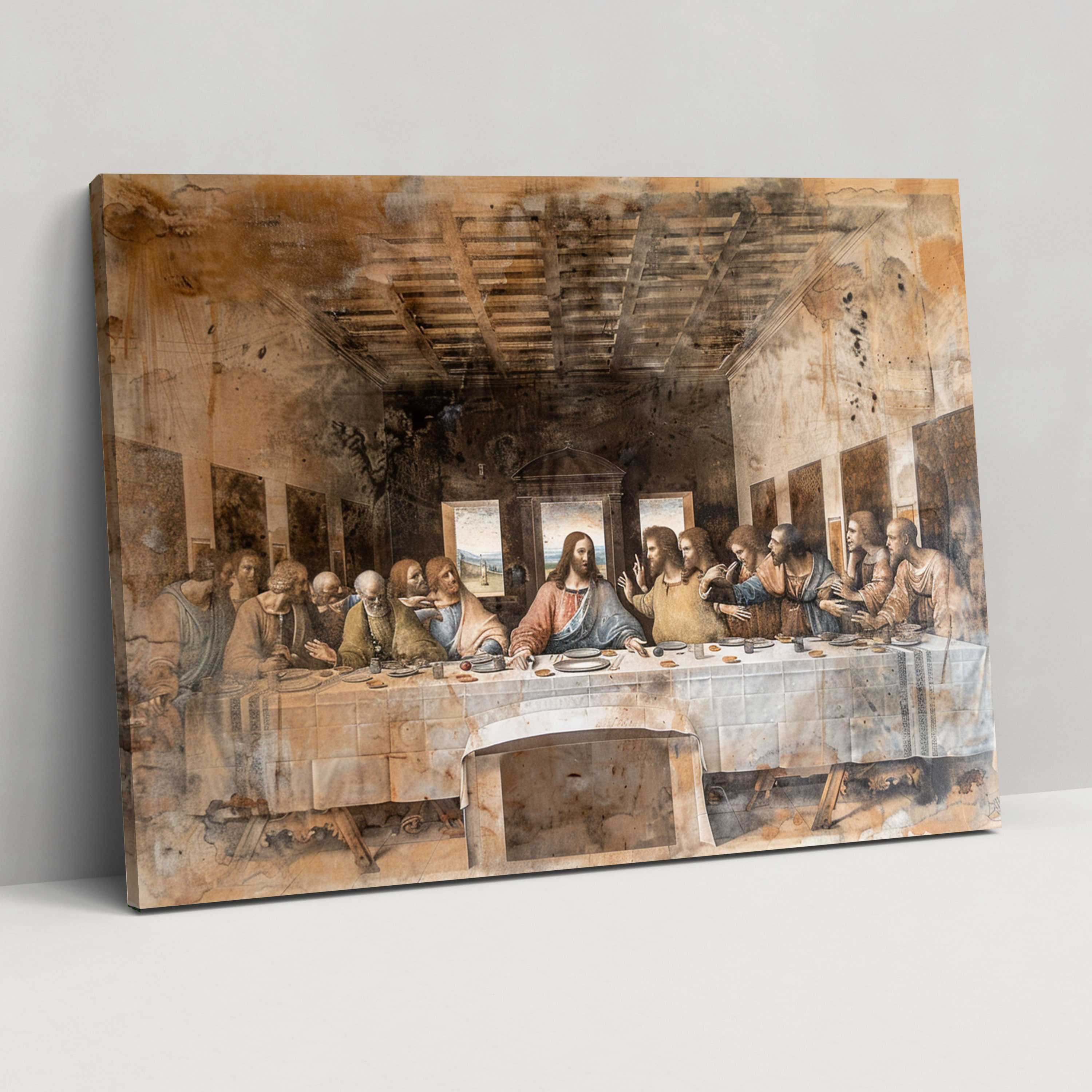 The Last Supper Leonardo Da Vinci Wall Art - Leonardo Da Vinci, Wall Art, Leonardo Da Vinci, Canvas Wall Art