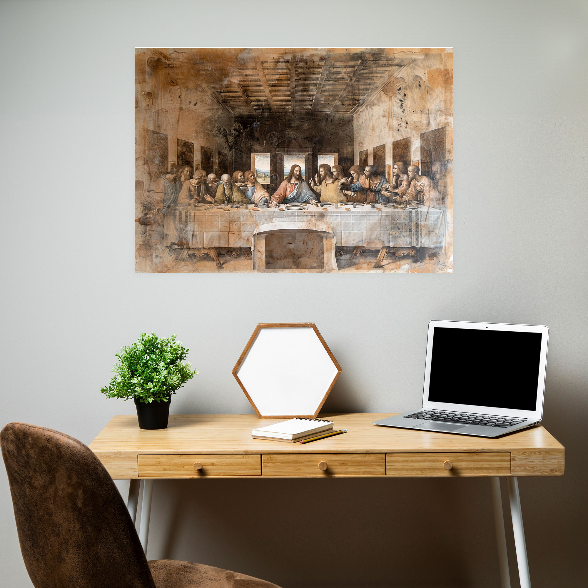 The Last Supper Leonardo Da Vinci Wall Art - Leonardo Da Vinci, Wall Art, Leonardo Da Vinci, Canvas Wall Art