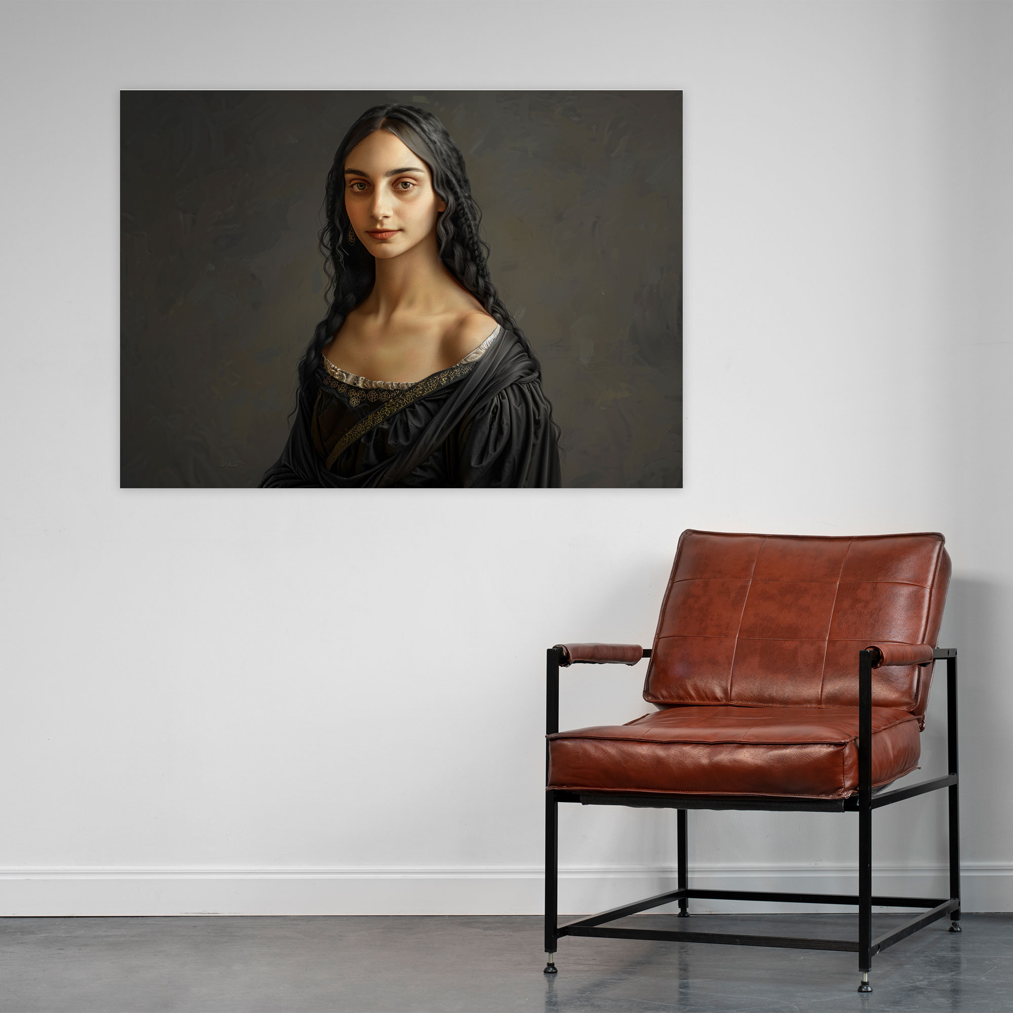 Mona Lisa Leonardo Da Vinci Canvas Print - Leonardo Da Vinci, Wall Art, Home Decoration, Canvas Print