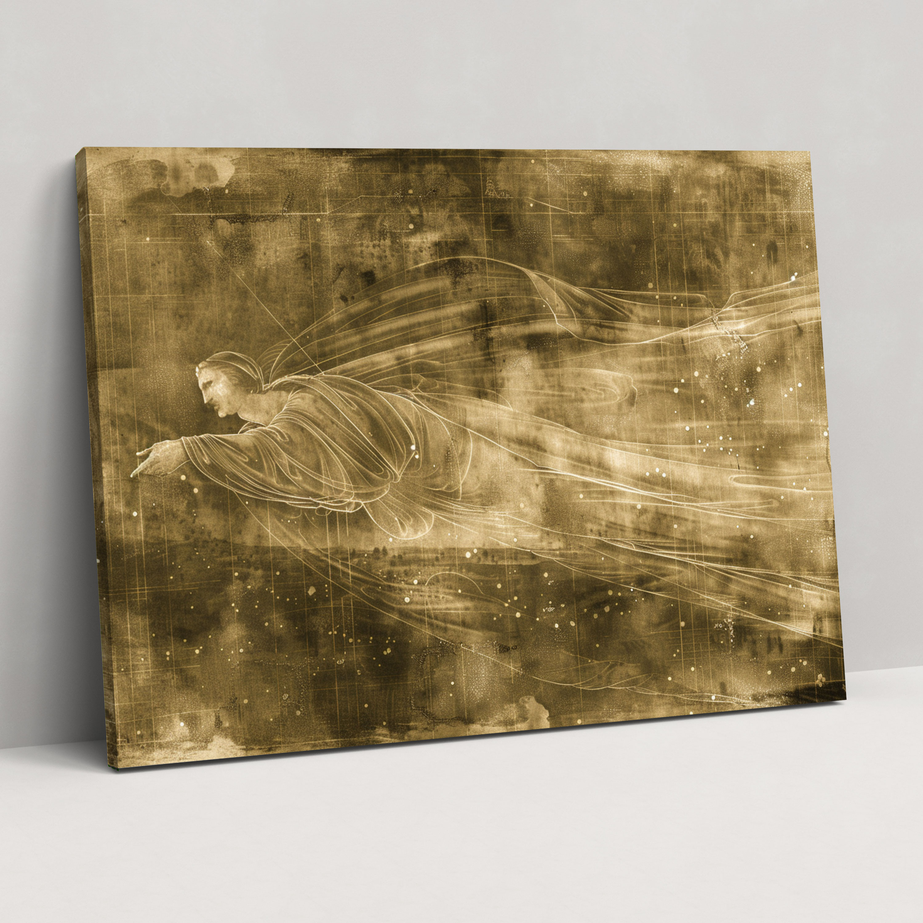 Leonardo Da Vinci Wall Art - Leonardo Da Vinci, Canvas Wall Art, Home Decoration, Wall Art