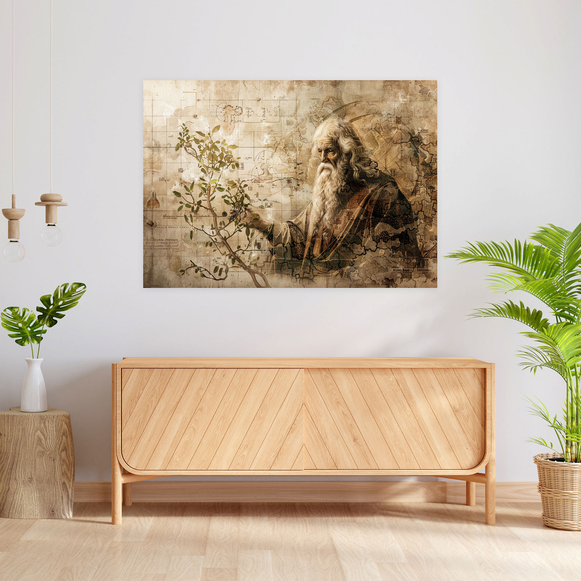 Leonardo Da Vinci Canvas Print - Leonardo Da Vinci, Canvas, Home Decoration, Canvas Print