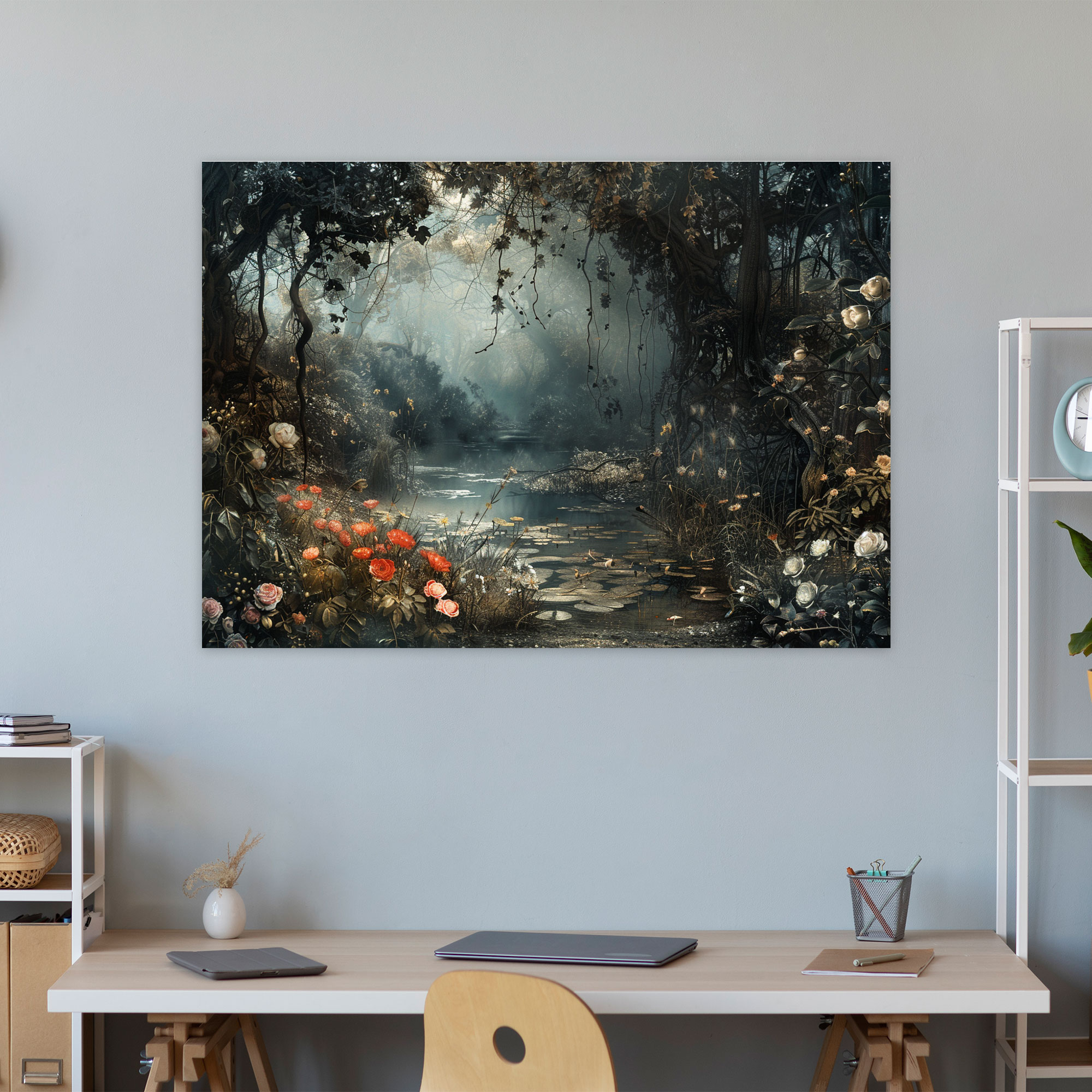 Enchanted Forest Leonardo Da Vinci Canvas Print - Leonardo Da Vinci, Canvas Wall Art, Leonardo Da Vinci, Canvas