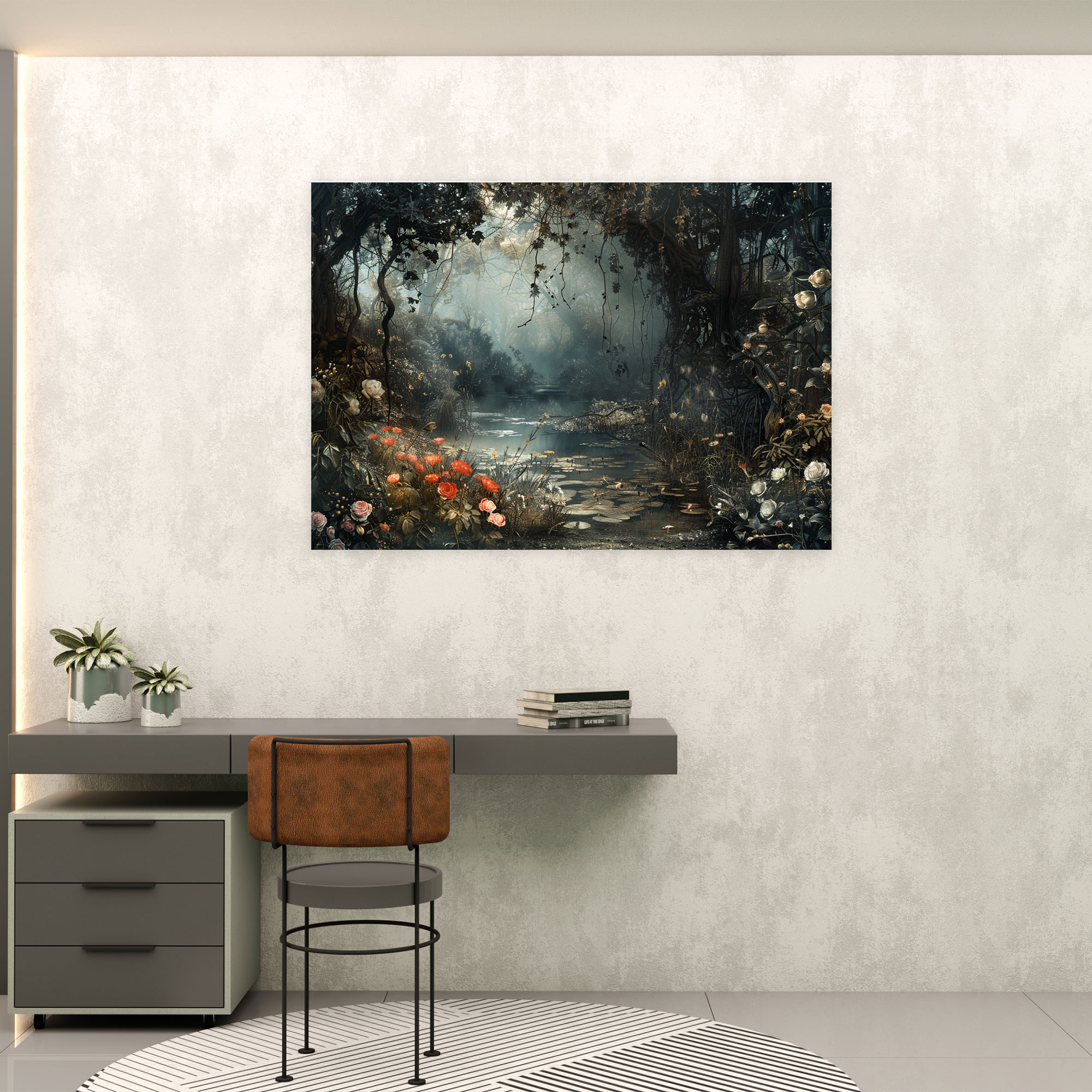 Enchanted Forest Leonardo Da Vinci Canvas Print - Leonardo Da Vinci, Canvas Wall Art, Leonardo Da Vinci, Canvas