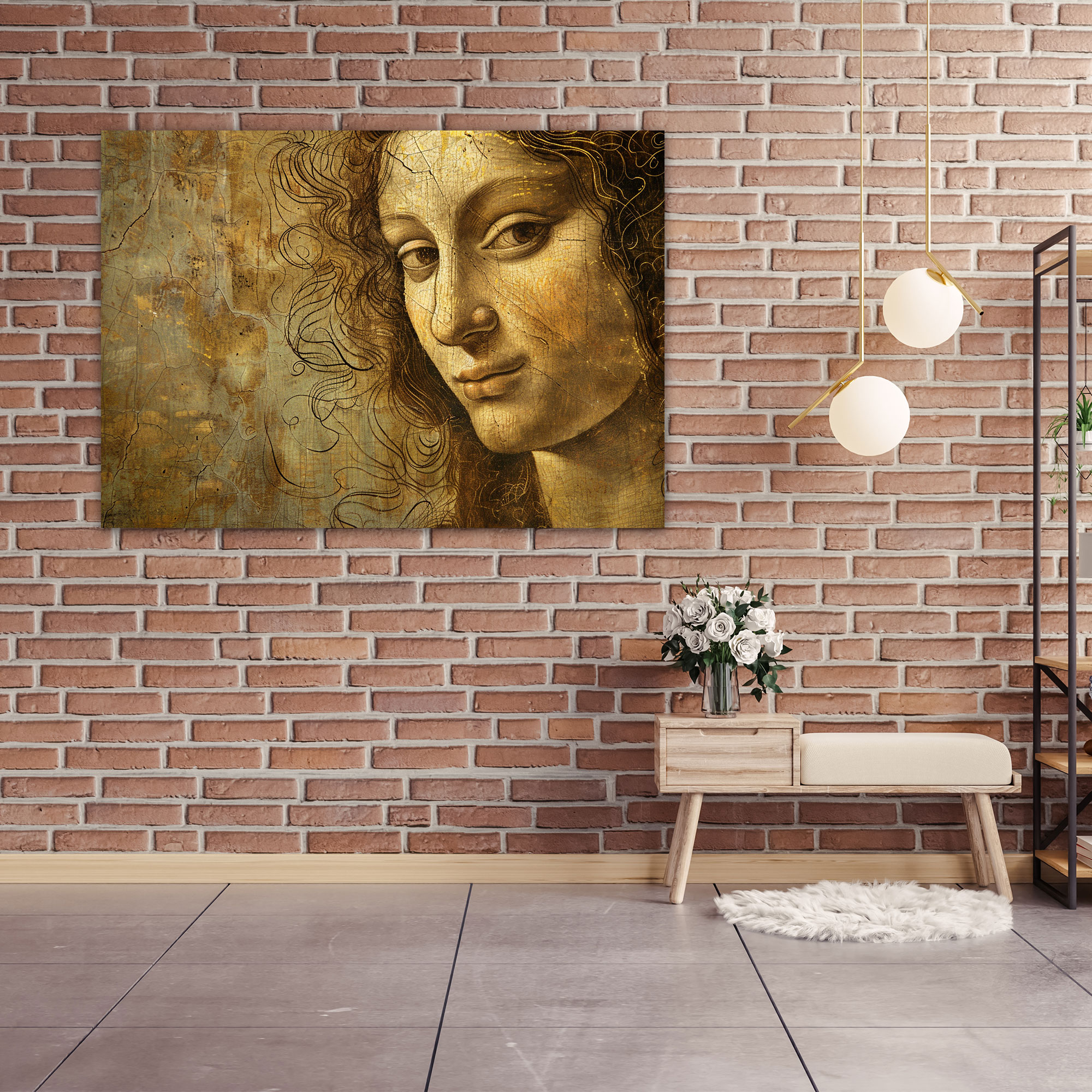 Leonardo Da Vinci Canvas Print - Leonardo Da Vinci, Canvas, Canvas Wall Art, Canvas Print