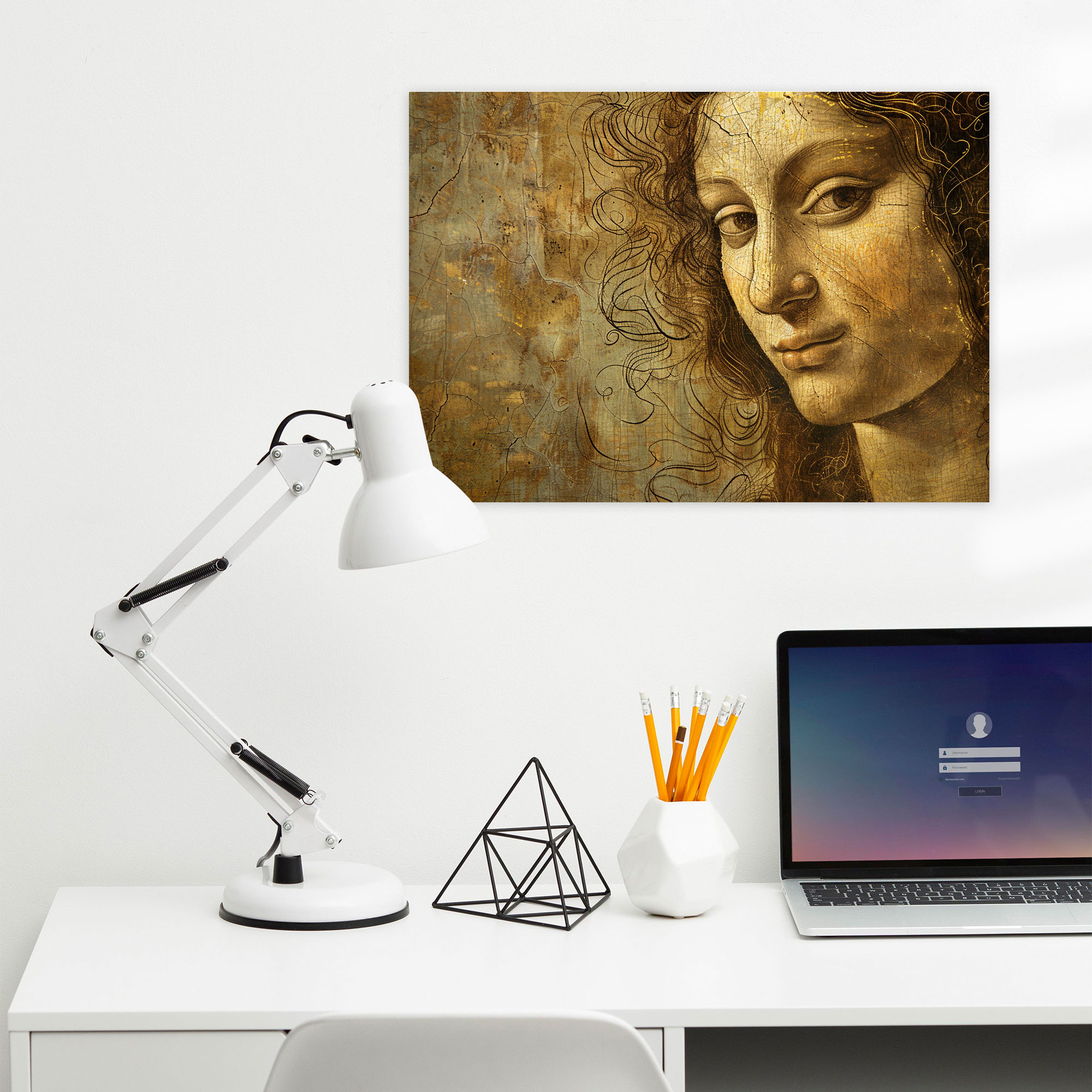 Leonardo Da Vinci Canvas Print - Leonardo Da Vinci, Canvas, Canvas Wall Art, Canvas Print