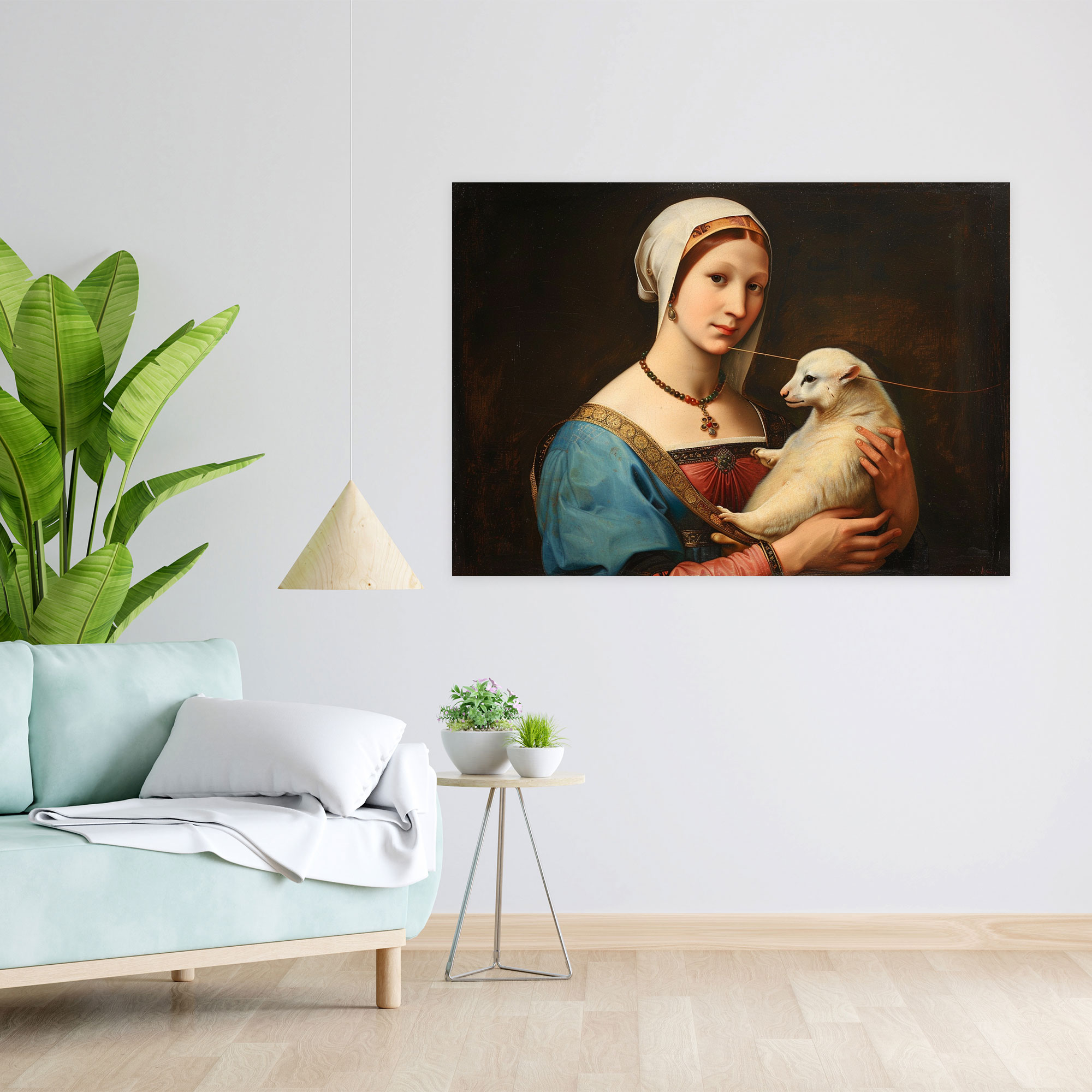 Leonardo Da Vinci Lady With An Ermine Canvas Print - Leonardo Da Vinci, Canvas Print, Canvas, Leonardo Da Vinci