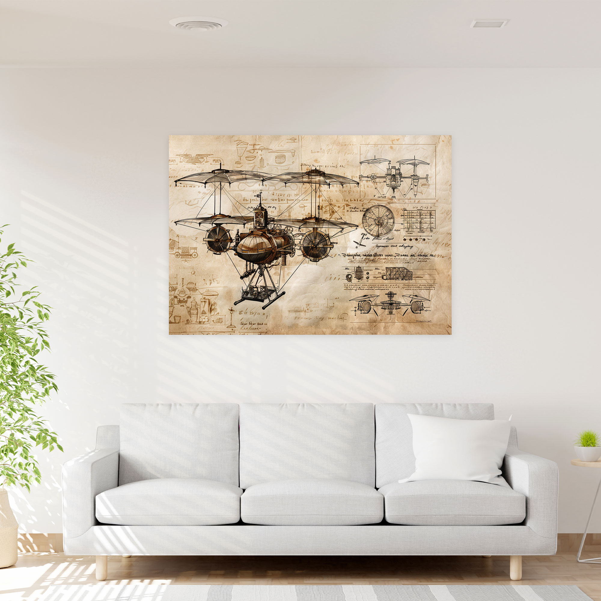 Leonardo Da Vinci Canvas Print - Leonardo Da Vinci, Wall Art, Canvas Print, Leonardo Da Vinci