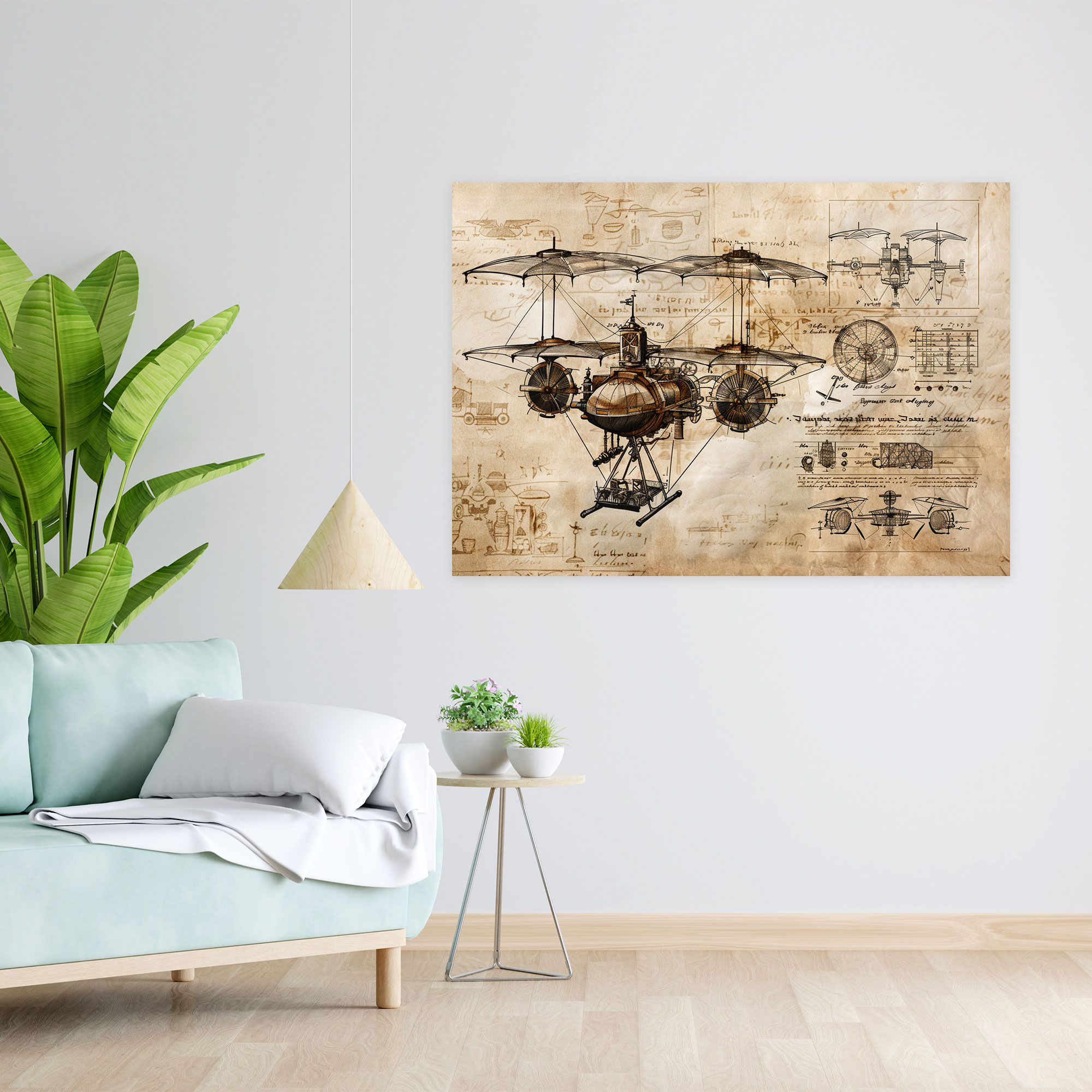 Leonardo Da Vinci Canvas Print - Leonardo Da Vinci, Wall Art, Canvas Print, Leonardo Da Vinci