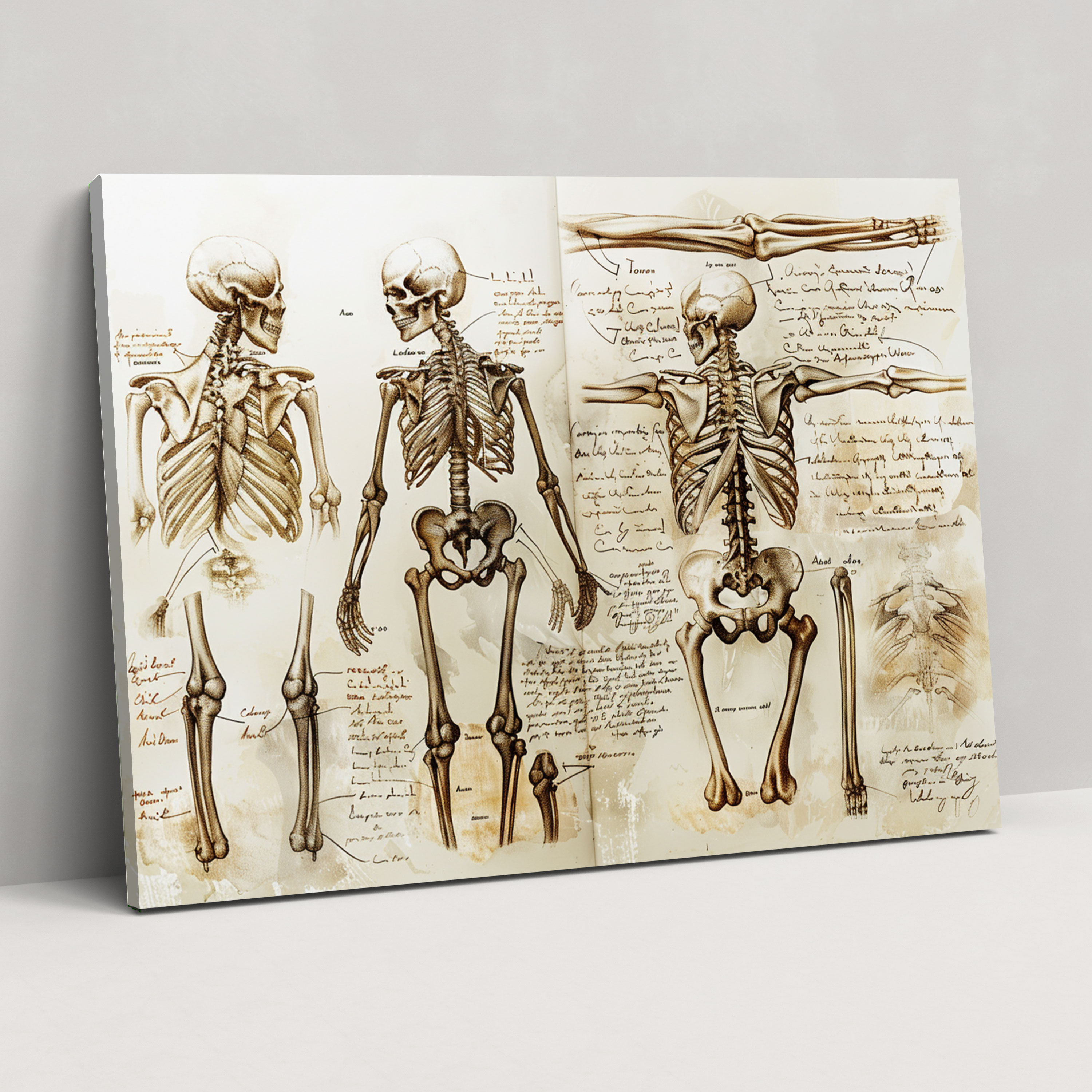 Leonardo Da Vinci Wall Decoration - Leonardo Da Vinci, Wall Decoration, Canvas Print, Wall Art