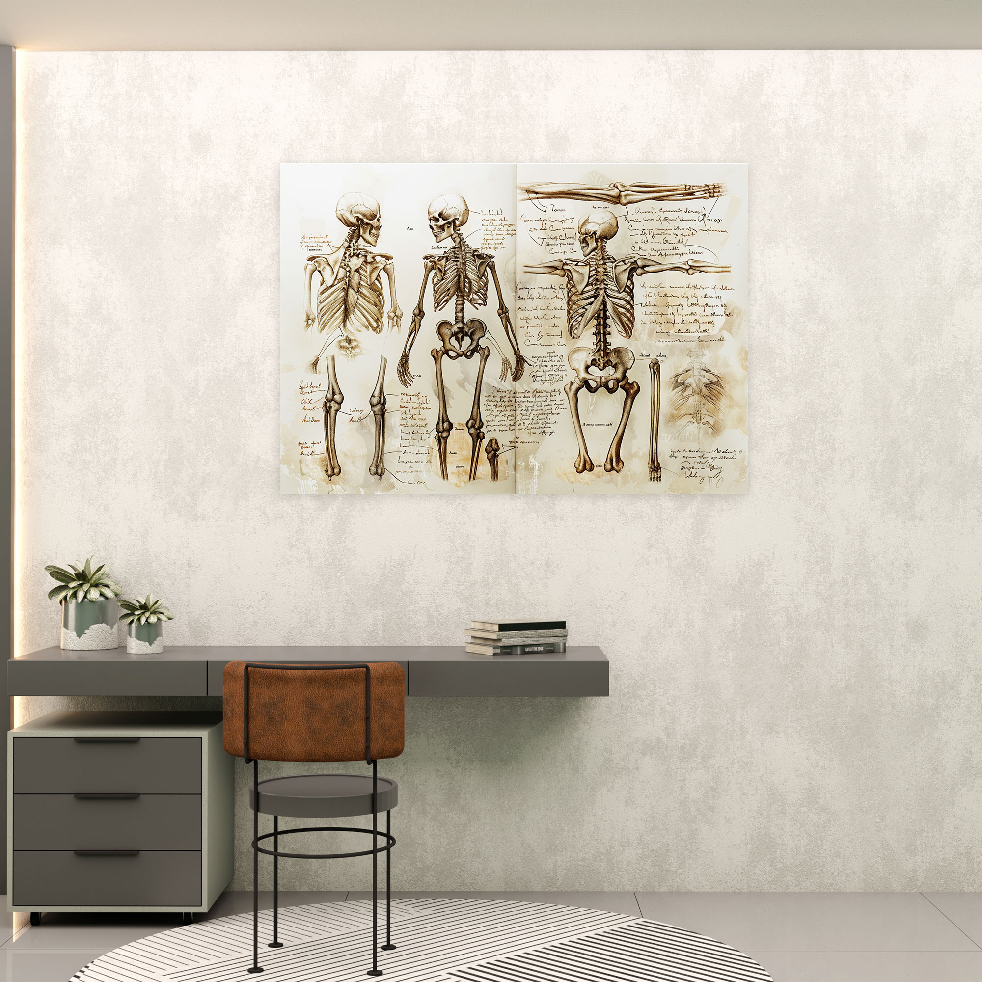 Leonardo Da Vinci Wall Decoration - Leonardo Da Vinci, Wall Decoration, Canvas Print, Wall Art