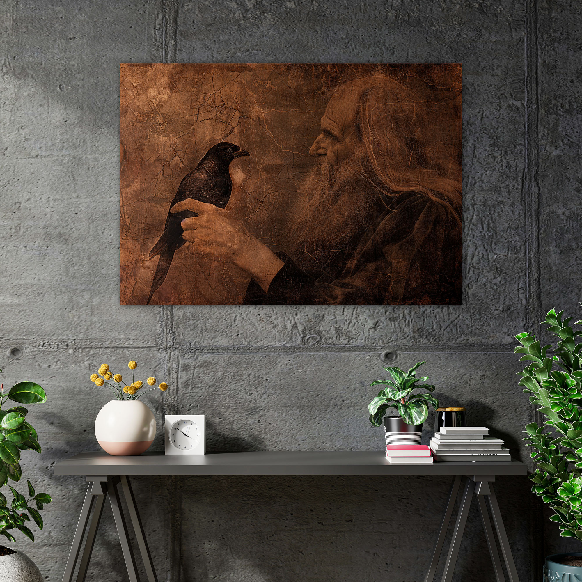 Leonardo Da Vinci Kanvas Tablo - Ev Dekorasyonu Duvar Dekorasyonu Duvar Sanatı