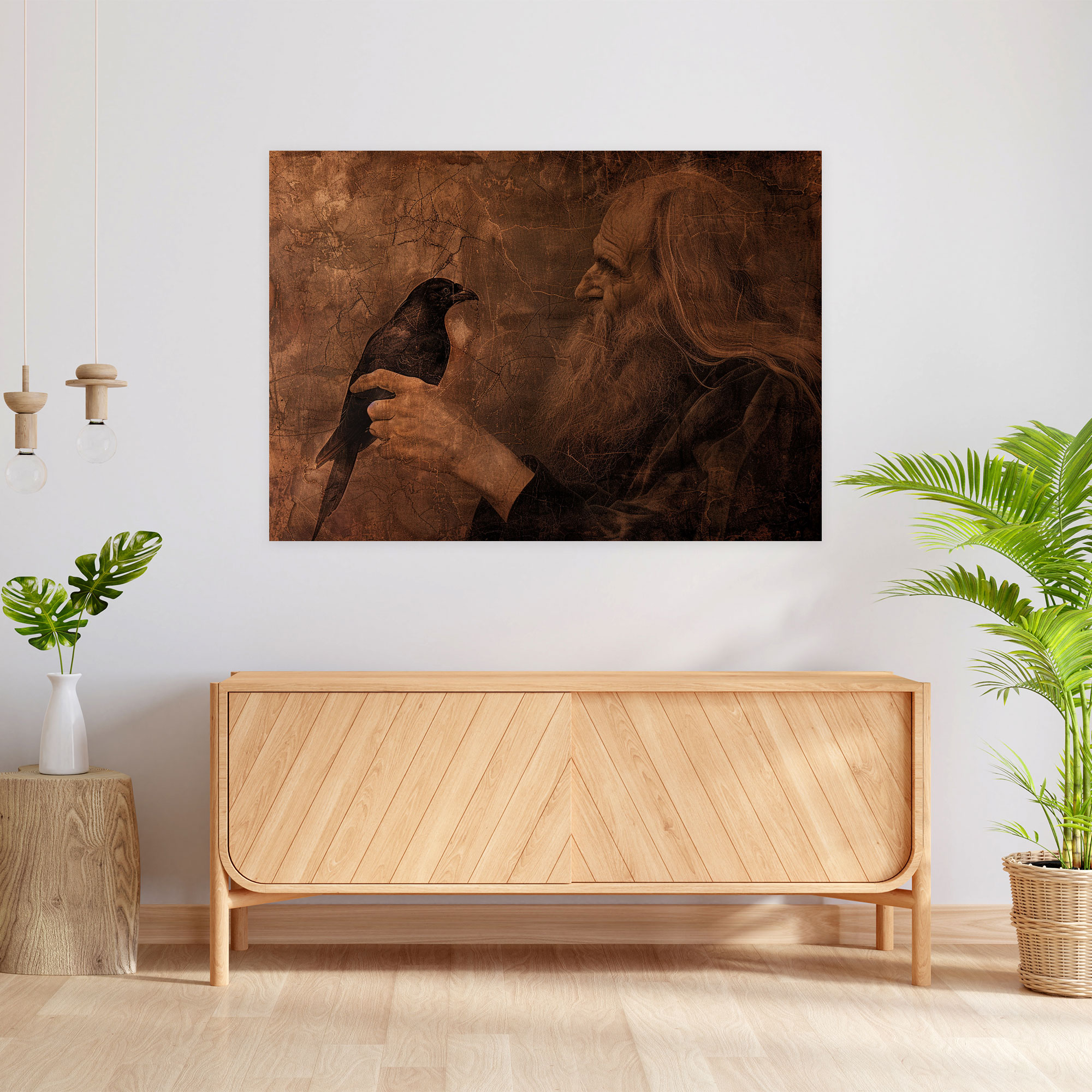 Leonardo Da Vinci Kanvas Tablo - Ev Dekorasyonu Duvar Dekorasyonu Duvar Sanatı