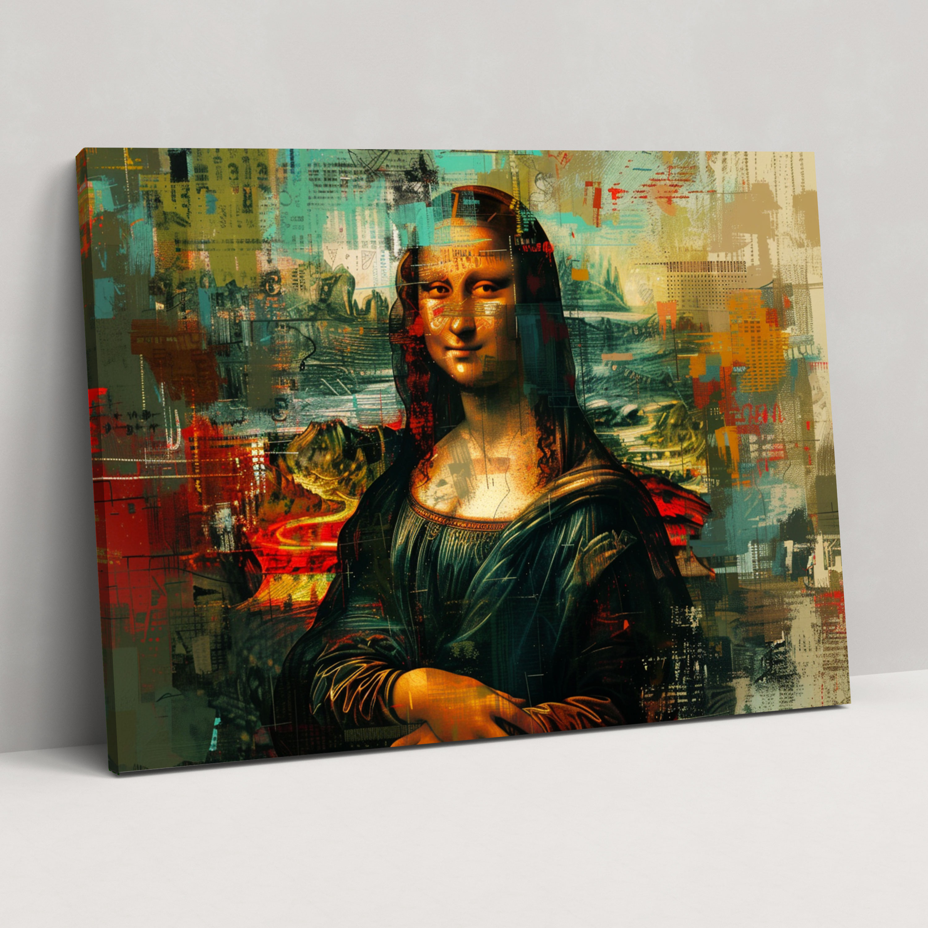 Leonardo Da Vinci Kanvas Tablo - Duvar Sanatı
