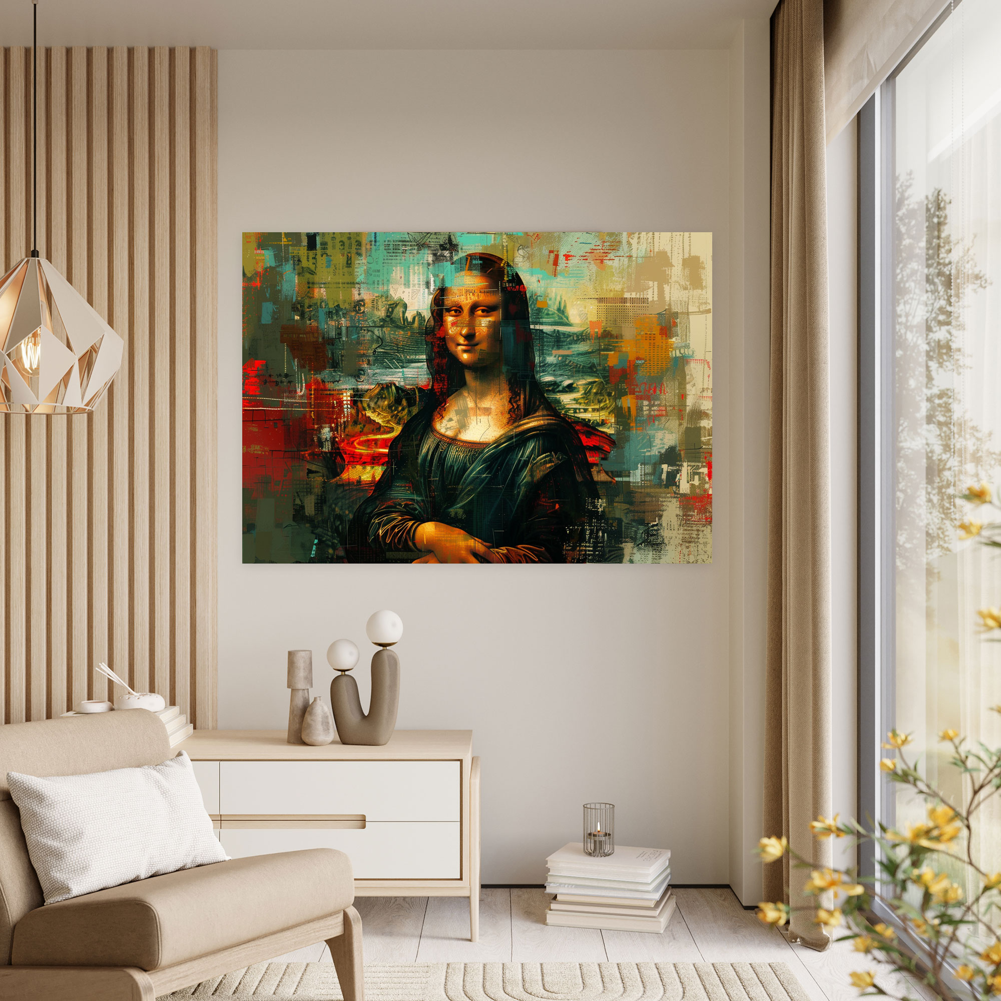 Leonardo Da Vinci Kanvas Tablo - Duvar Sanatı