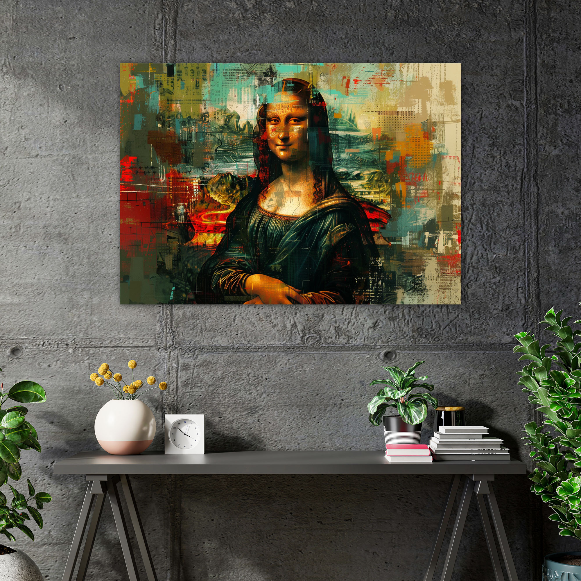 Leonardo Da Vinci Kanvas Tablo - Duvar Sanatı