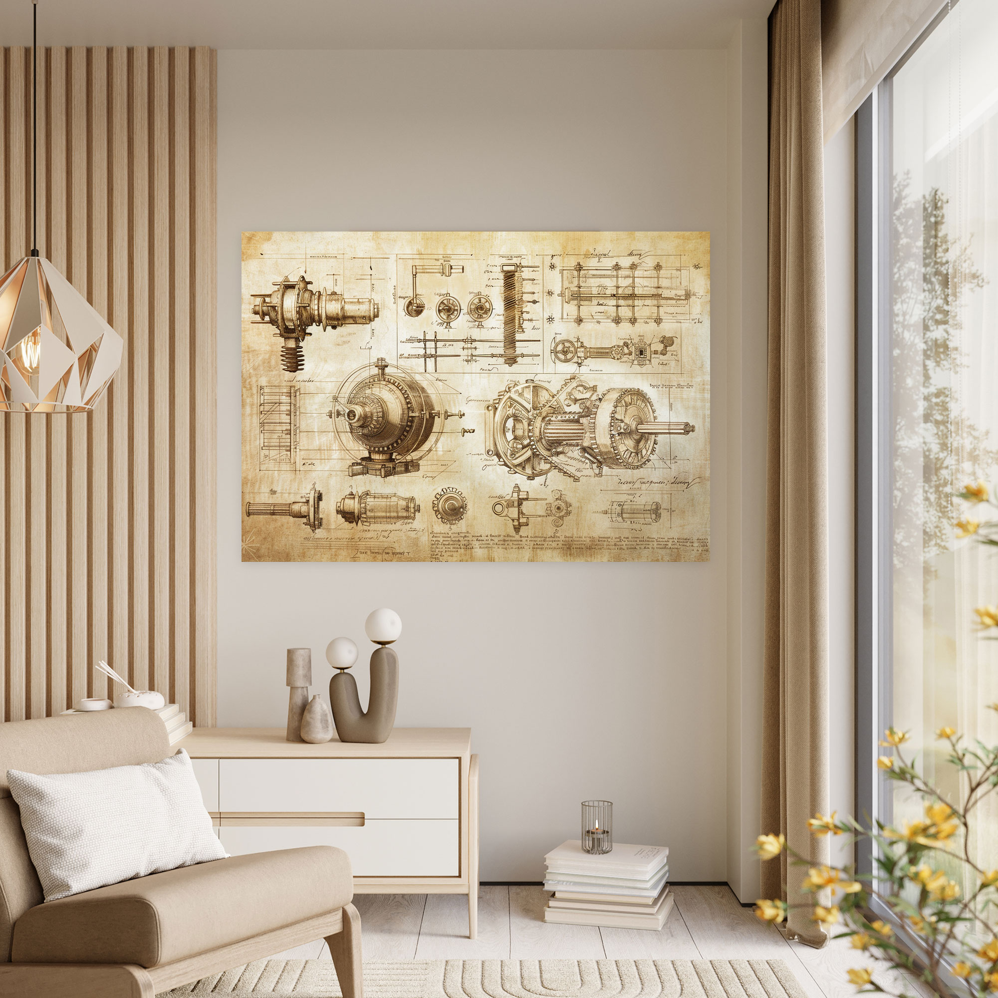 Leonardo Da Vinci Wall Art - Leonardo Da Vinci, Leonardo Da Vinci, Wall Decoration, Canvas Print