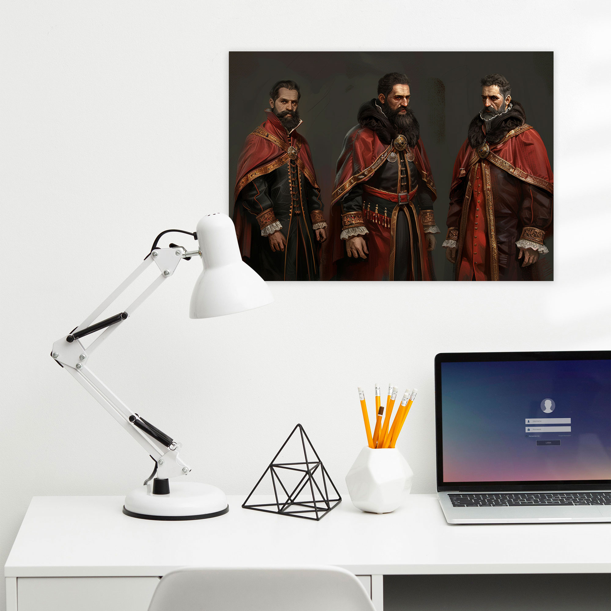 Leonardo Da Vinci Kanvas Tablo - Duvar Dekorasyonu Tuval Duvar Sanatı