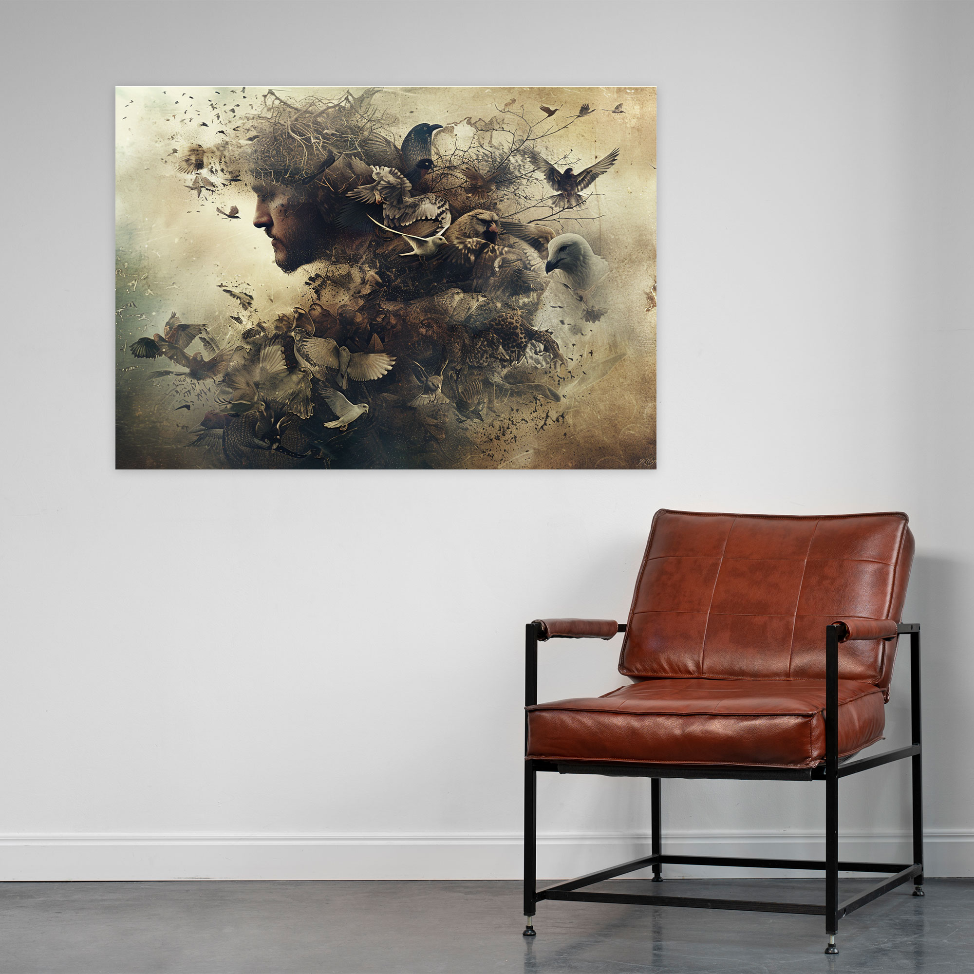 Leonardo Da Vinci Wall Art - Leonardo Da Vinci, Canvas Wall Art, Home Decoration, Canvas