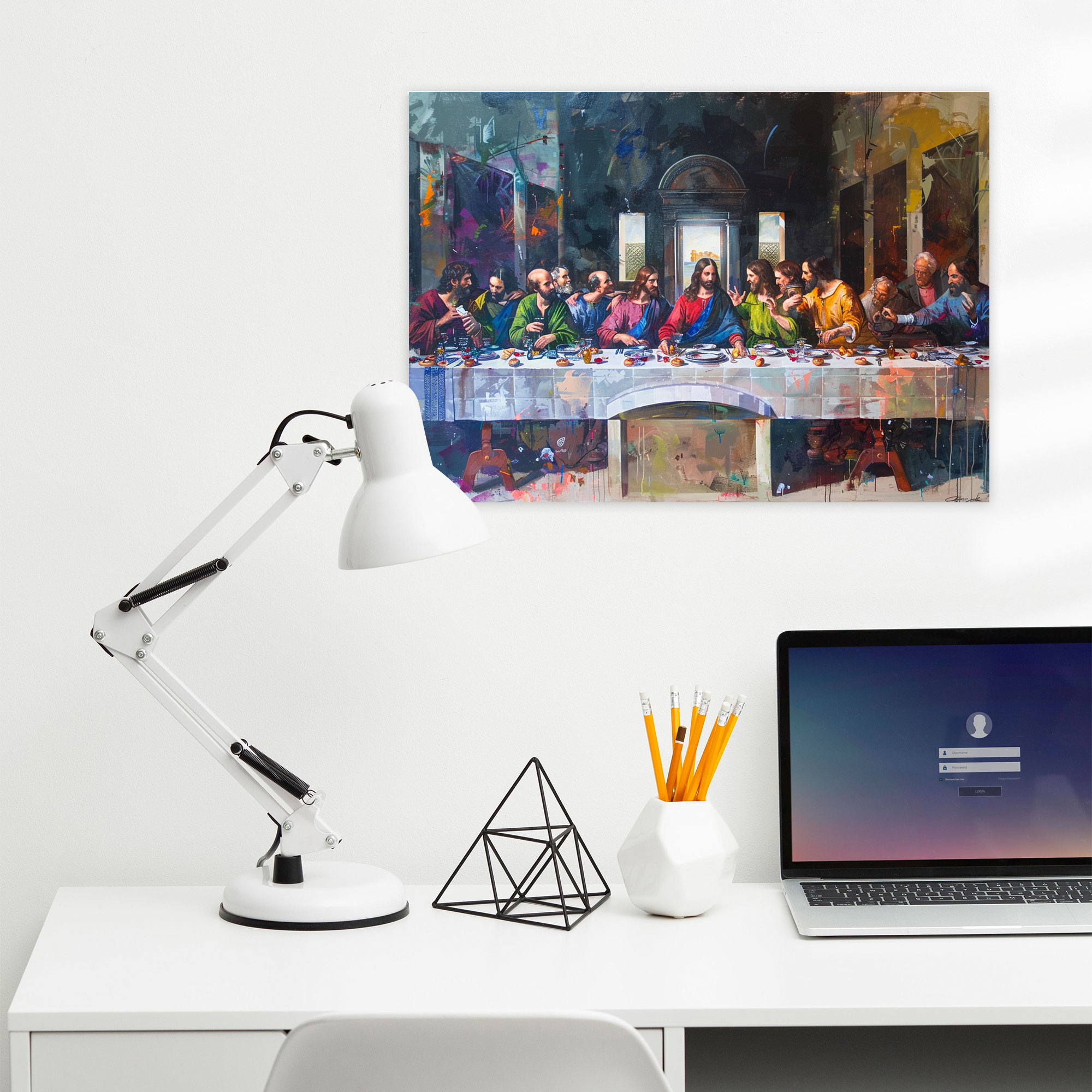 Last Supper Leonardo Da Vinci Canvas Print - Leonardo Da Vinci, Wall Art, Wall Decoration, Home Decoration