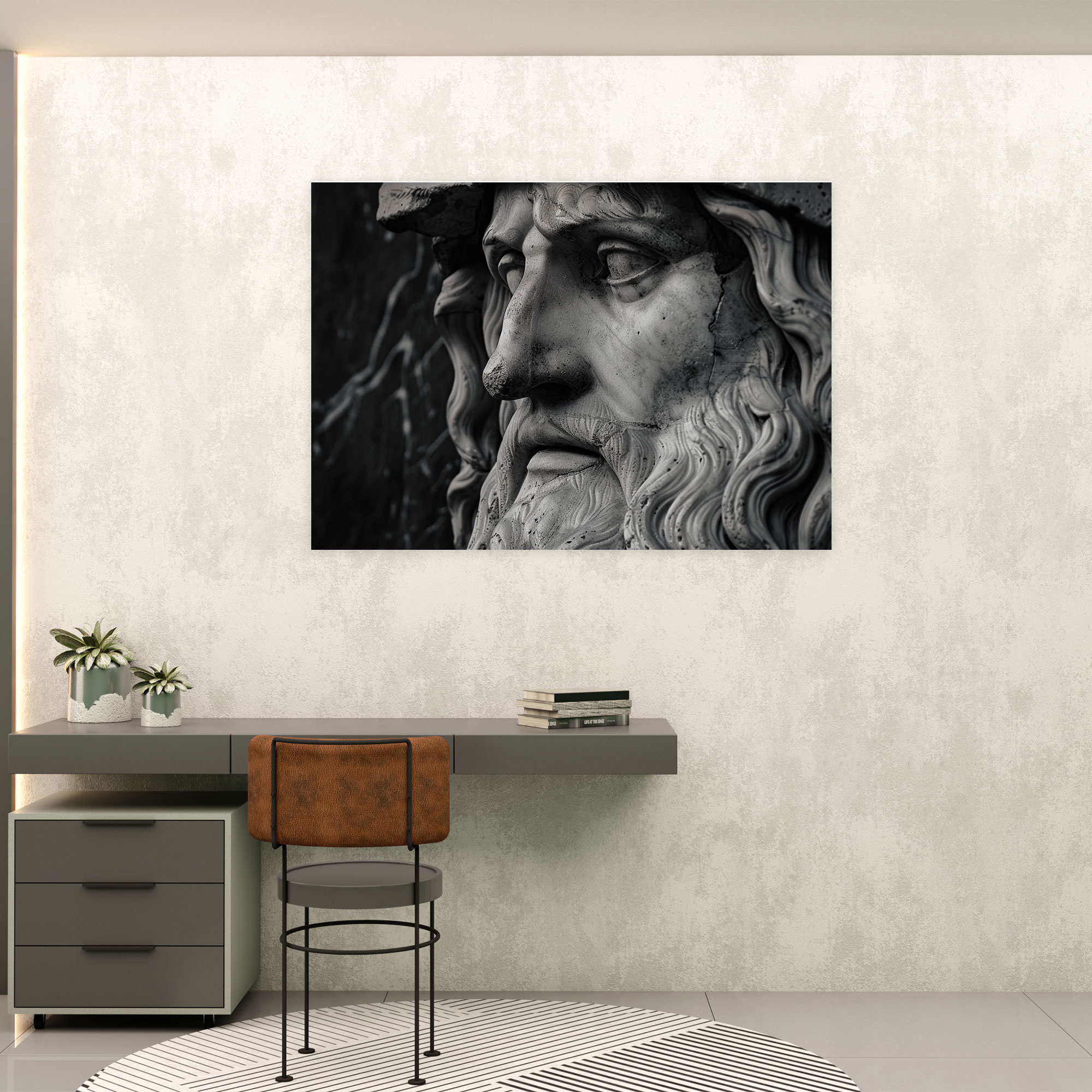 Leonardo Da Vinci Canvas Print - Leonardo Da Vinci, Wall Decoration, Wall Art, Canvas Print