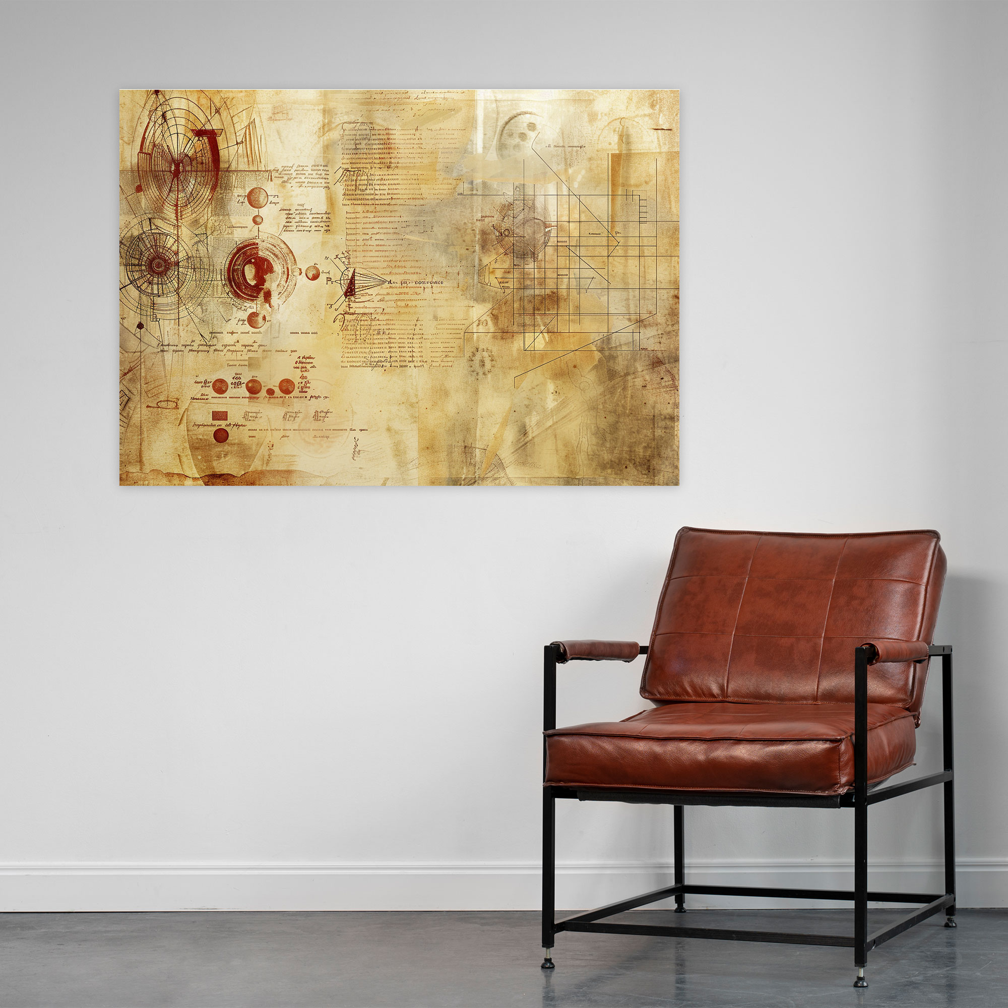 Codex Atlanticus Canvas Print - Leonardo Da Vinci, Leonardo Da Vinci, Wall Decoration, Canvas Wall Art