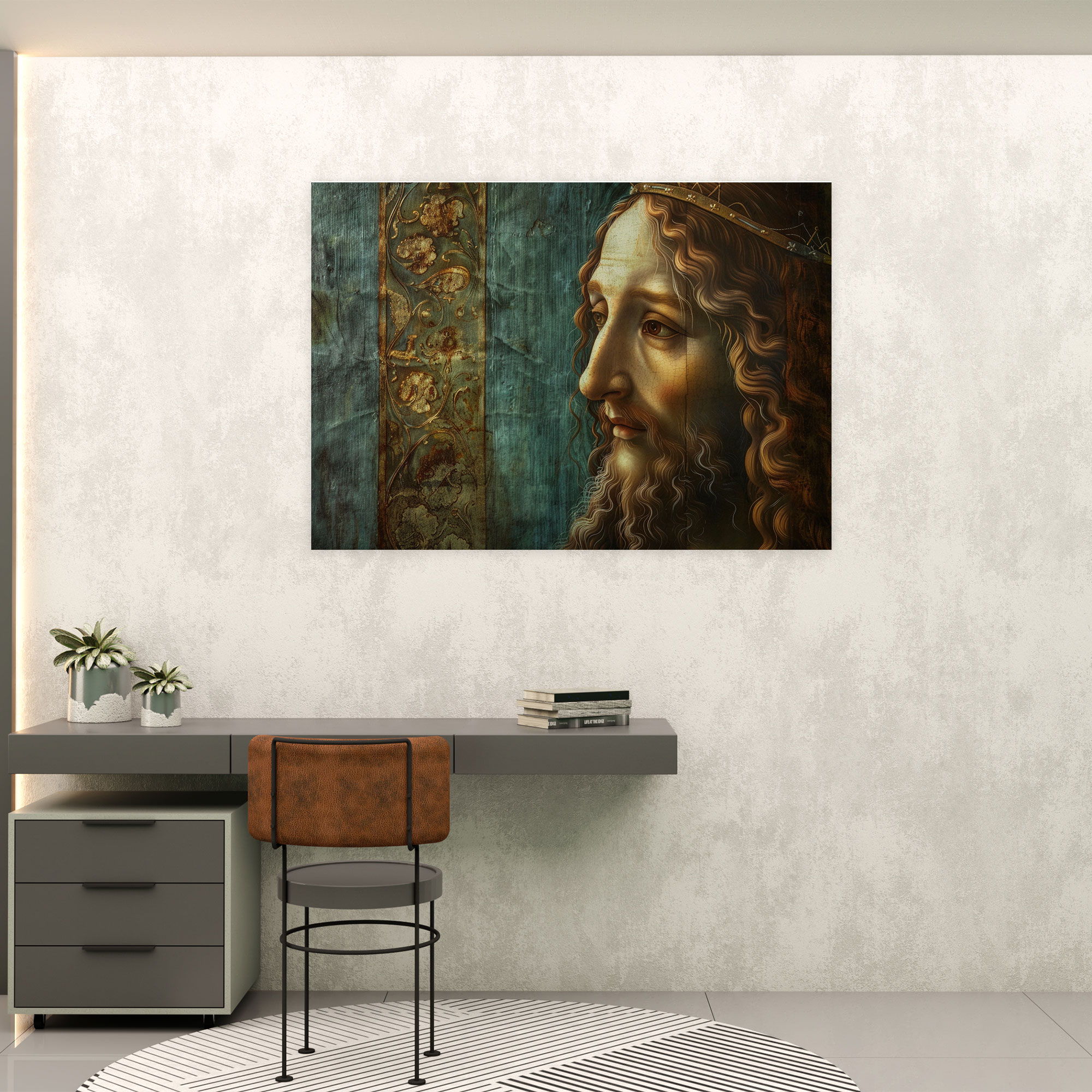 St. John The Baptist Canvas Print - Leonardo Da Vinci, Canvas Wall Art, Wall Decoration, Canvas Print