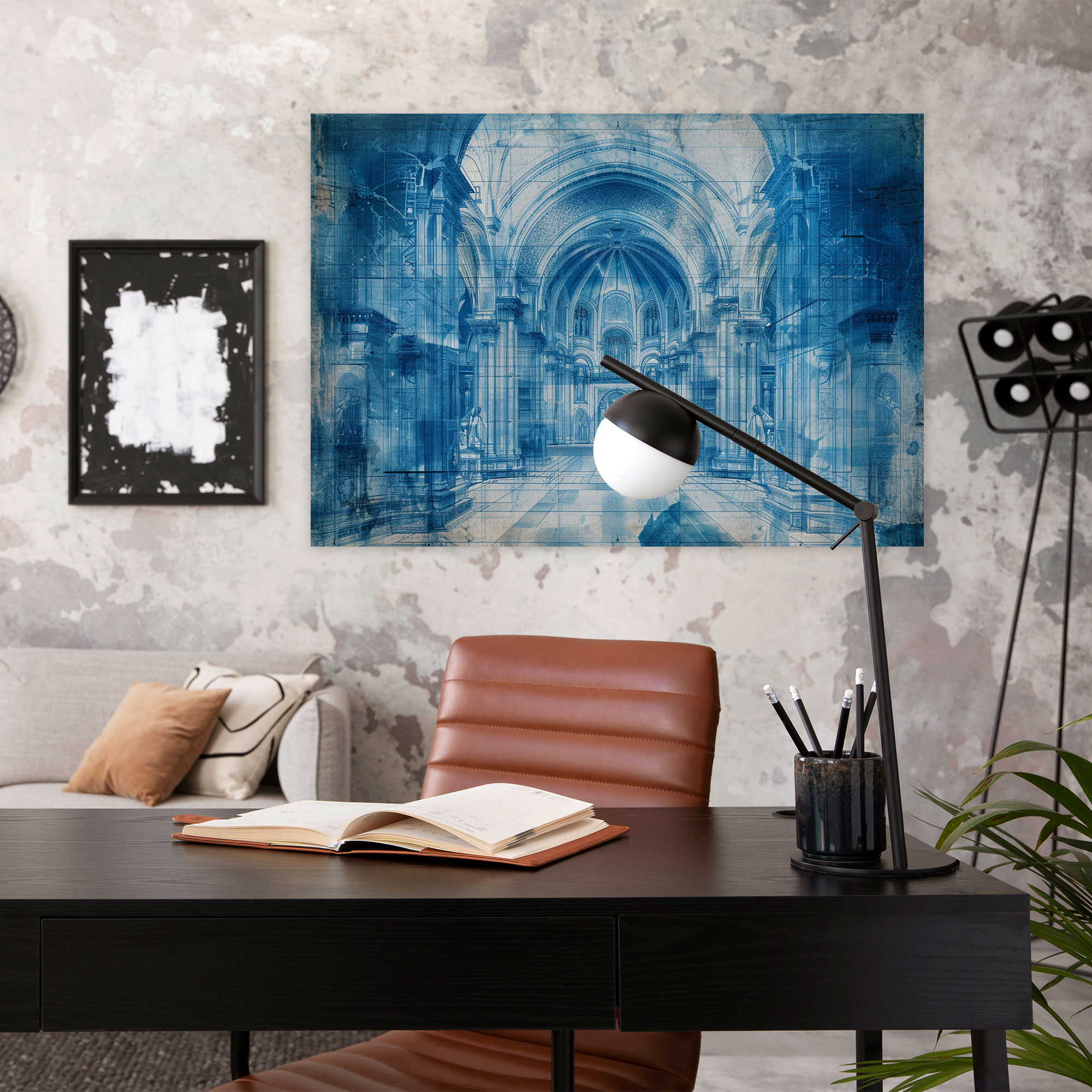 Architectural Wall Decoration - Leonardo Da Vinci, Canvas, Home Decoration, Wall Art