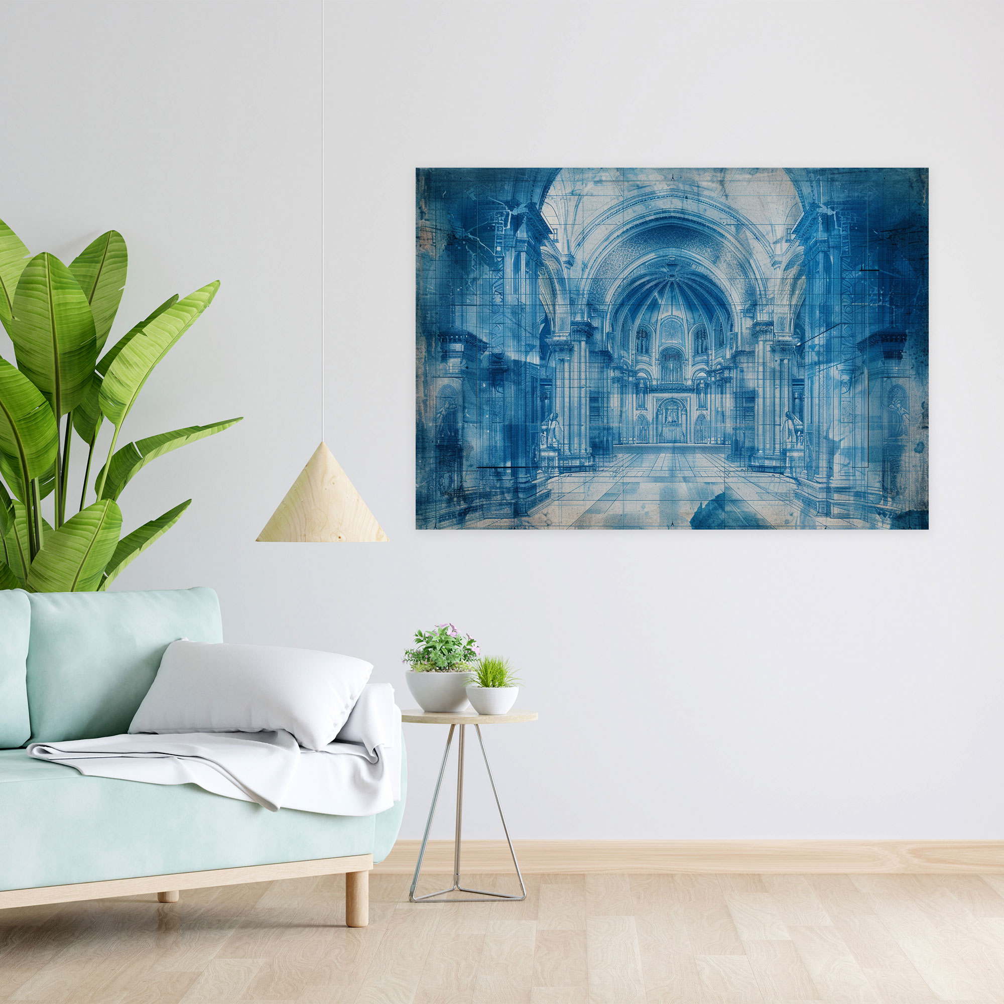 Architectural Wall Decoration - Leonardo Da Vinci, Canvas, Home Decoration, Wall Art