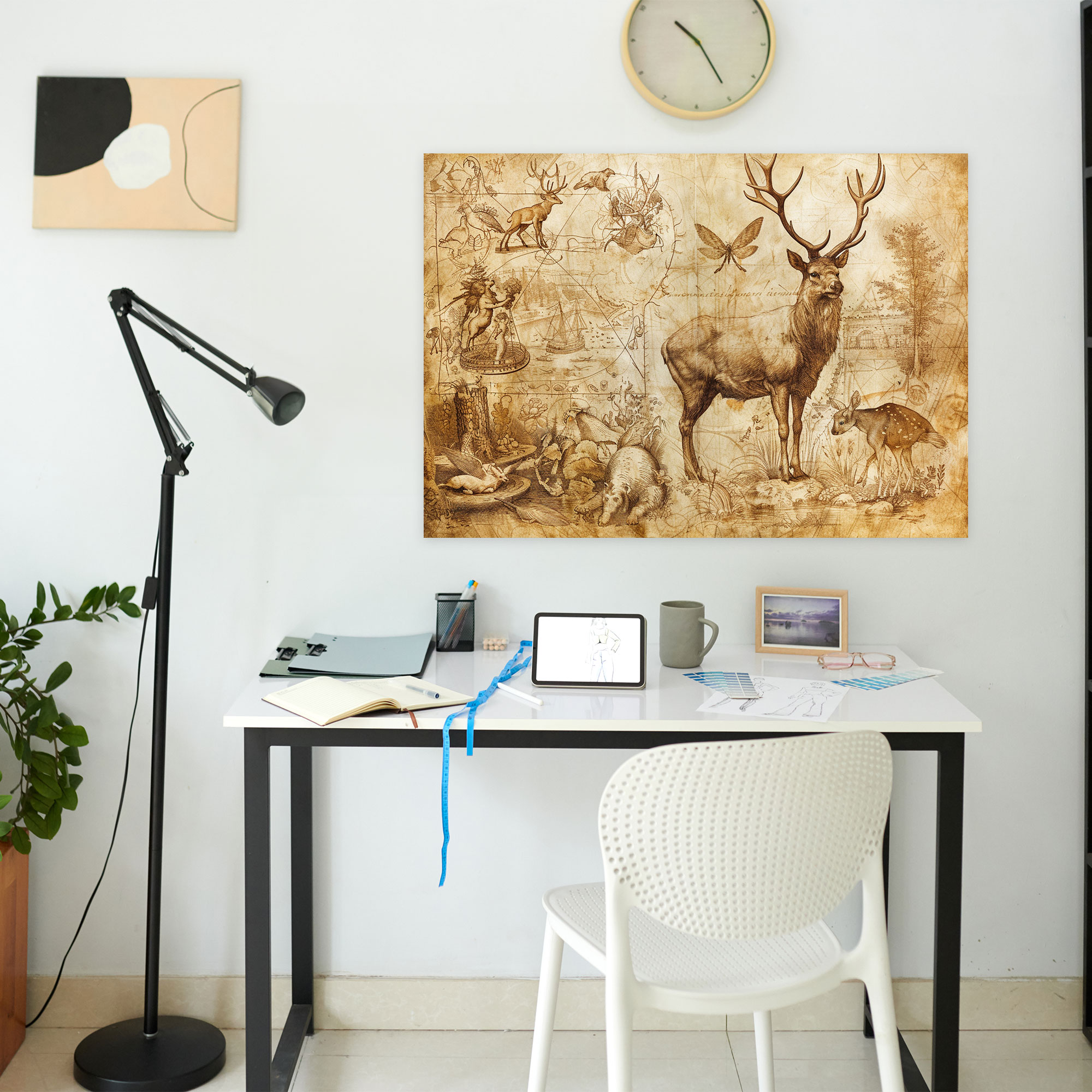 Nature Canvas Print - Leonardo Da Vinci, Canvas Wall Art, Home Decoration, Wall Decoration