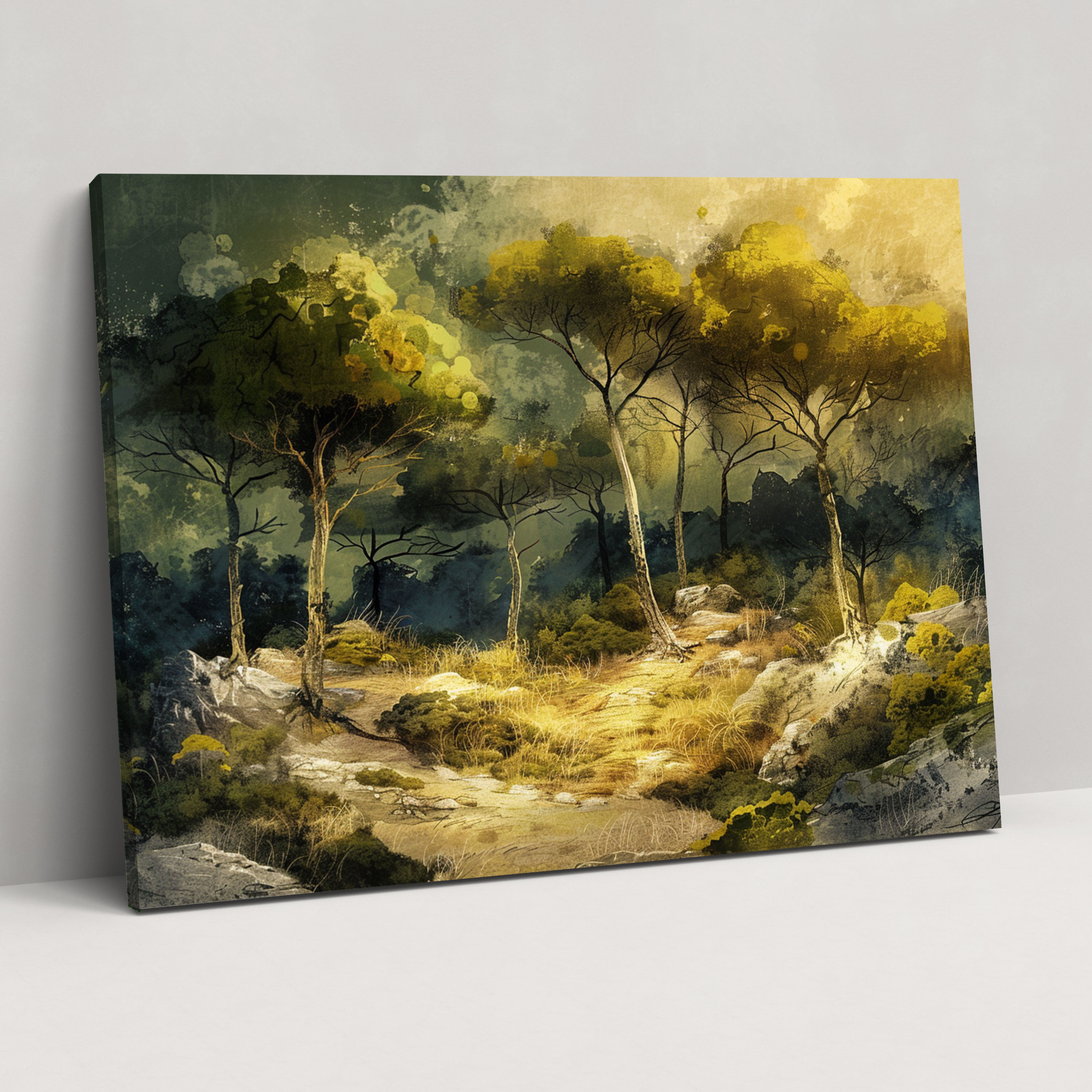 Landscape Wall Art - Leonardo Da Vinci, Leonardo Da Vinci, Wall Art, Wall Decoration