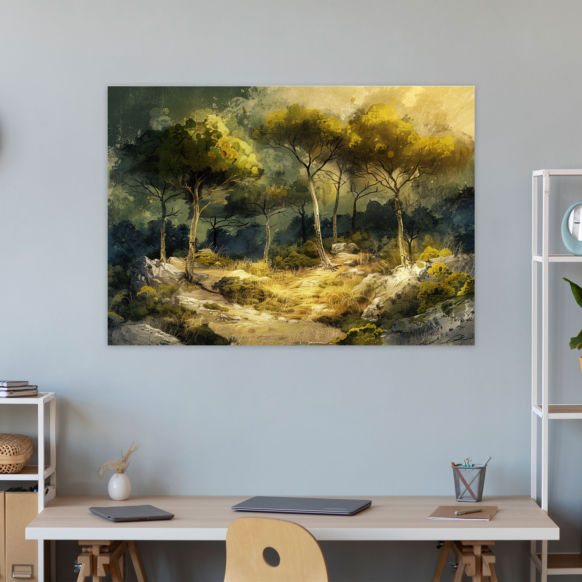 Landscape Wall Art - Leonardo Da Vinci, Leonardo Da Vinci, Wall Art, Wall Decoration