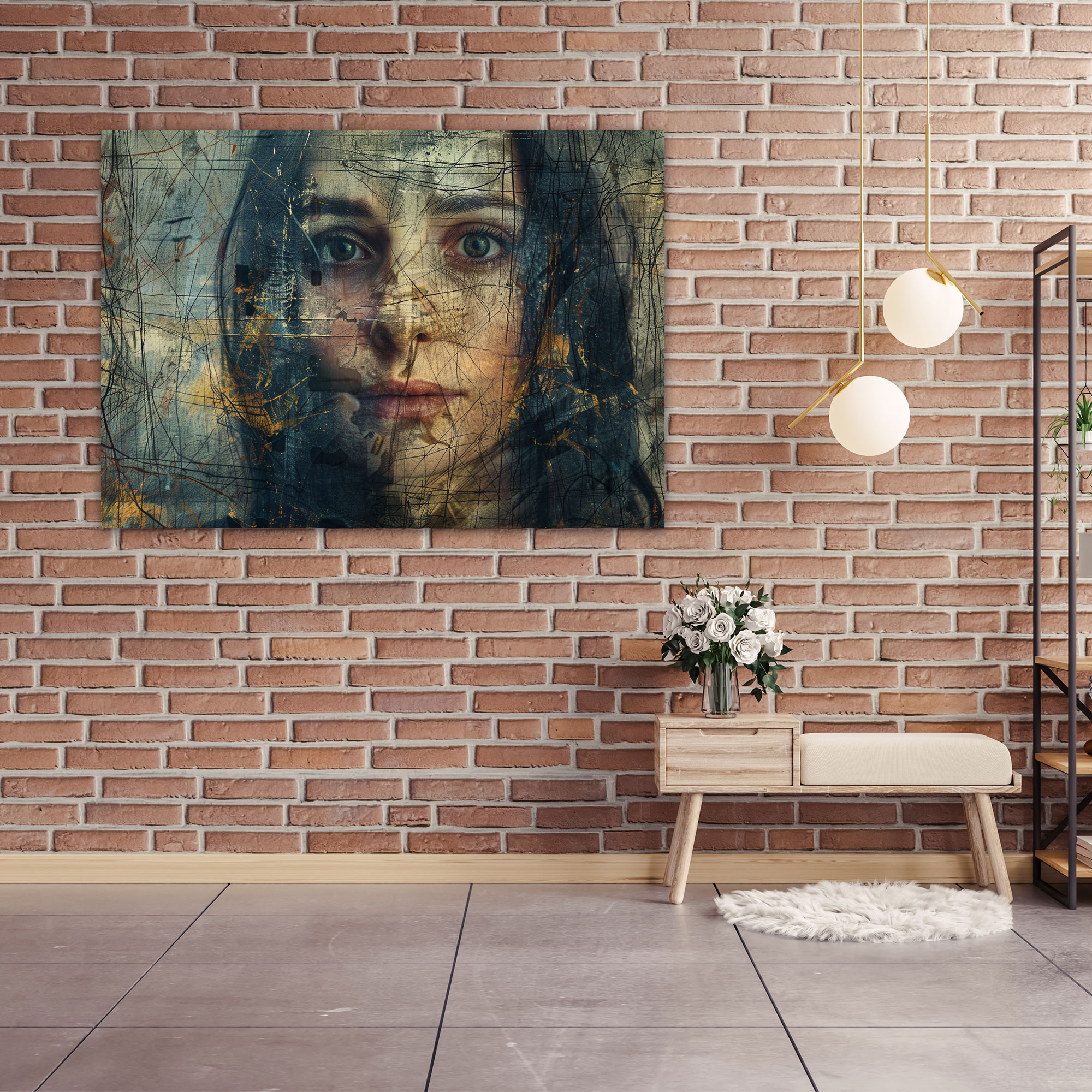 Leonardo Da Vinci Canvas Print - Mona Lisa Portrait Wall Art - Leonardo Da Vinci, Wall Art, Canvas, Wall Decoration