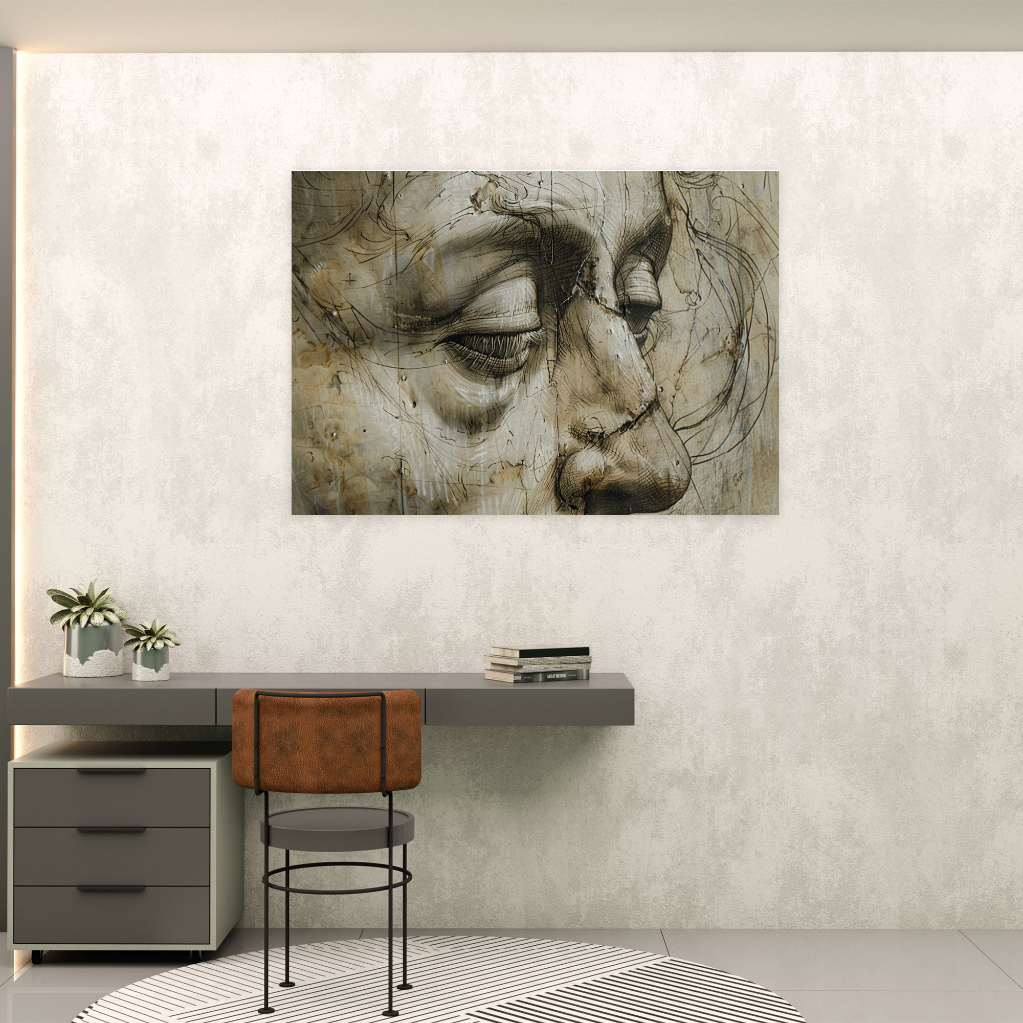 Leonardo Da Vinci Canvas Print - Leonardo Da Vinci, Canvas Print, Wall Decoration, Leonardo Da Vinci
