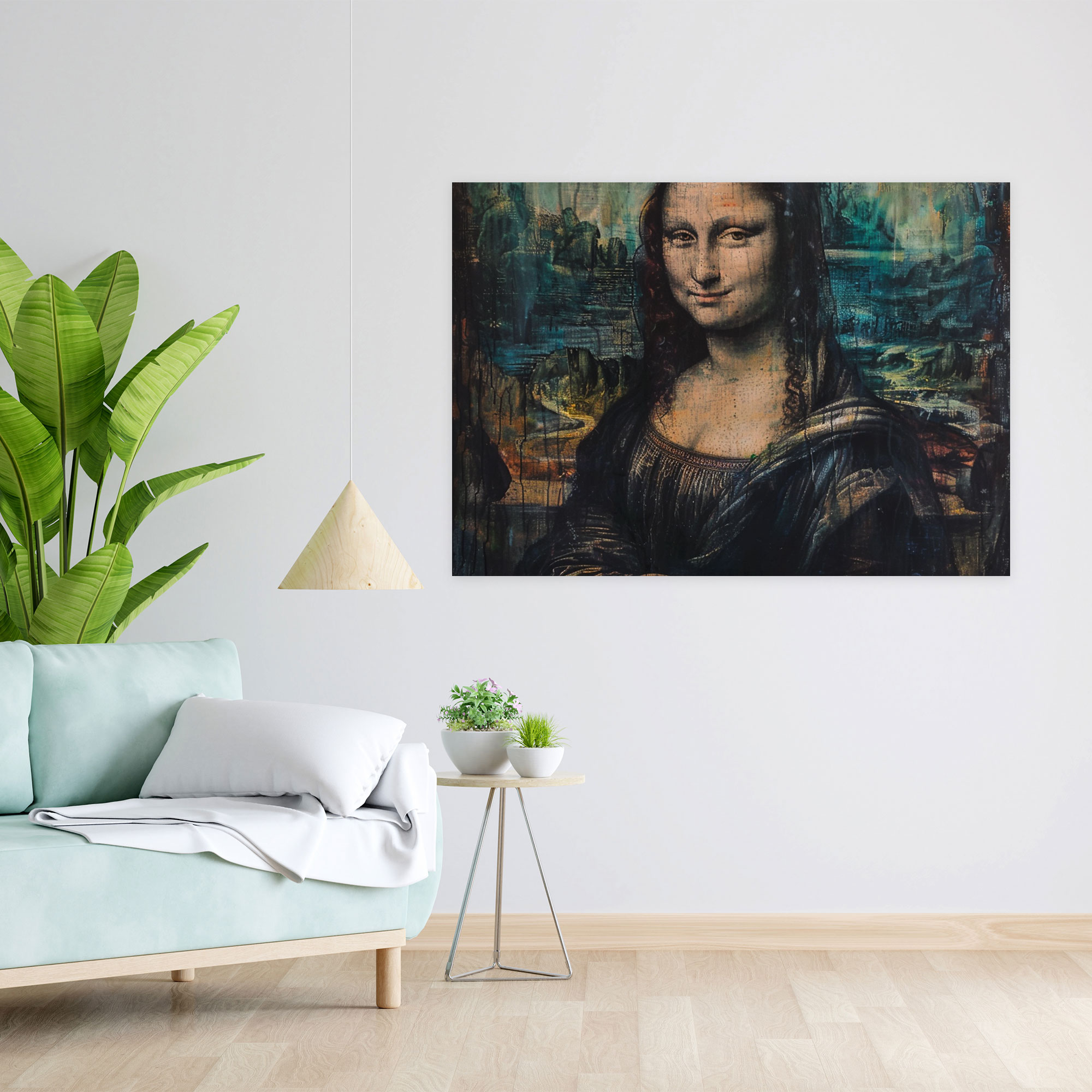 Leonardo Da Vinci Kanvas Tablo - Duvar Sanatı