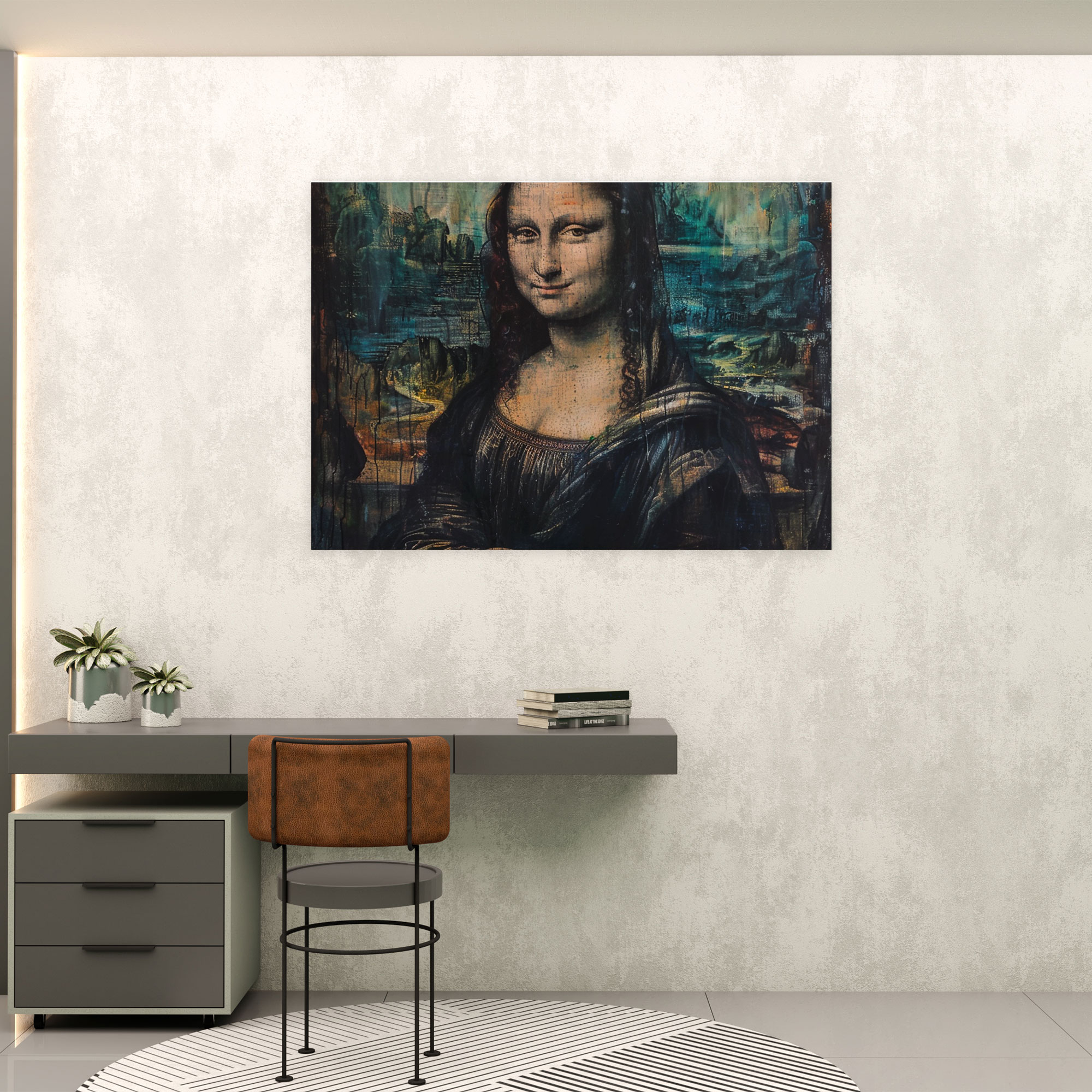 Leonardo Da Vinci Kanvas Tablo - Duvar Sanatı