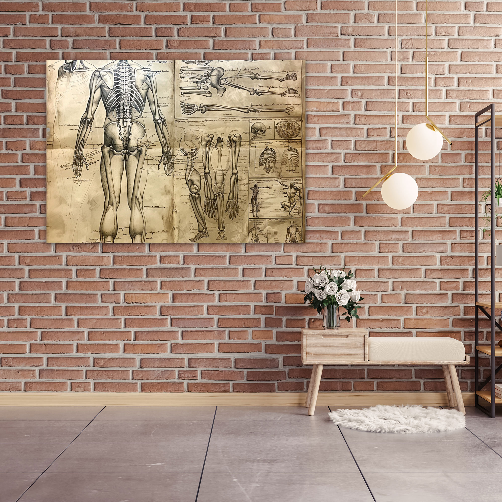Leonardo Da Vinci Wall Art - Leonardo Da Vinci, Wall Art, Home Decoration, Canvas Wall Art