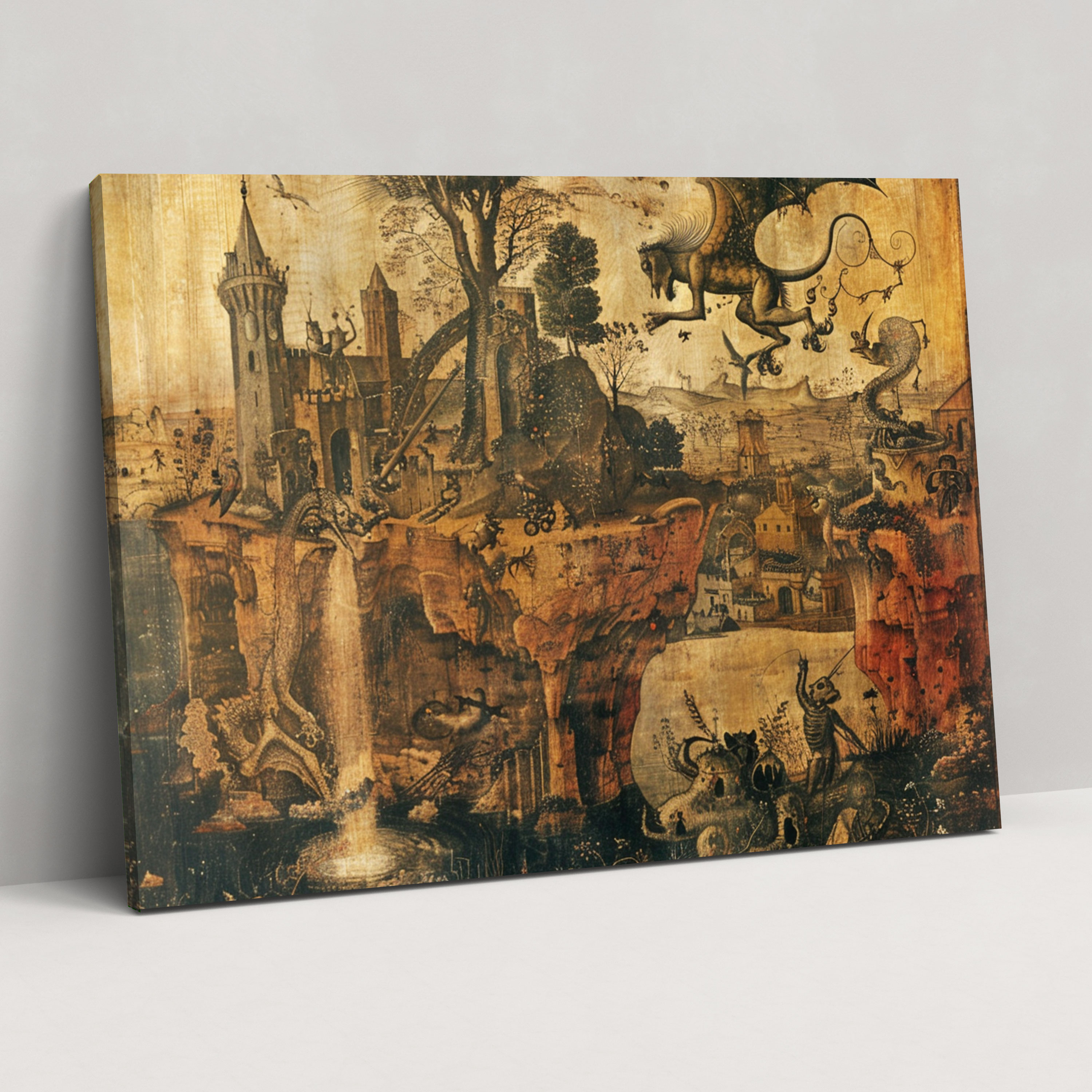 Leonardo Da Vinci Wall Decoration - Leonardo Da Vinci, Wall Art, Canvas, Canvas Wall Art