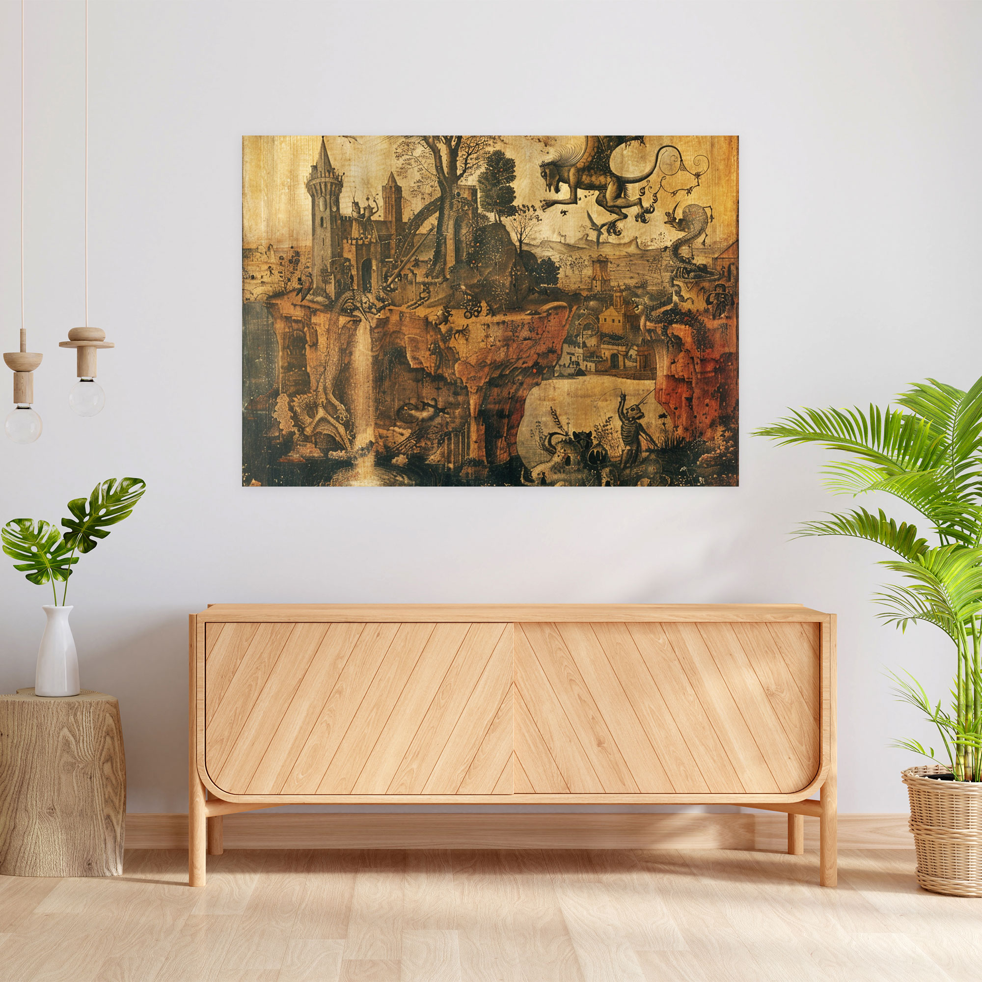 Leonardo Da Vinci Wall Decoration - Leonardo Da Vinci, Wall Art, Canvas, Canvas Wall Art