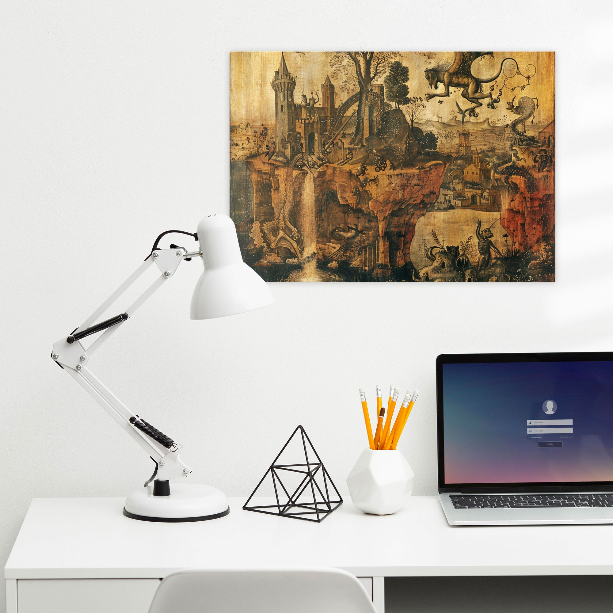 Leonardo Da Vinci Wall Decoration - Leonardo Da Vinci, Wall Art, Canvas, Canvas Wall Art