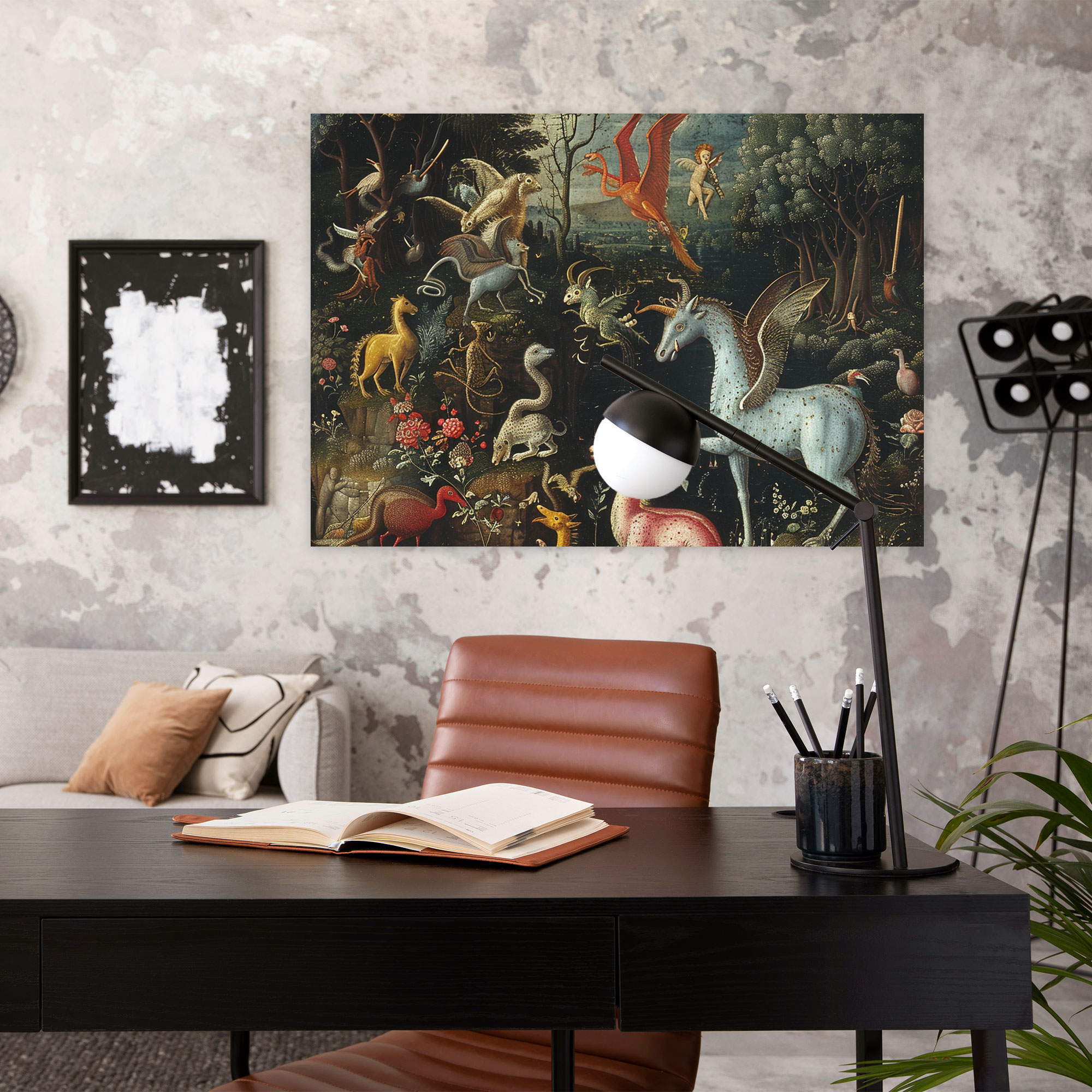 Leonardo Da Vinci Wall Art - Leonardo Da Vinci, Wall Art, Wall Decoration, Canvas