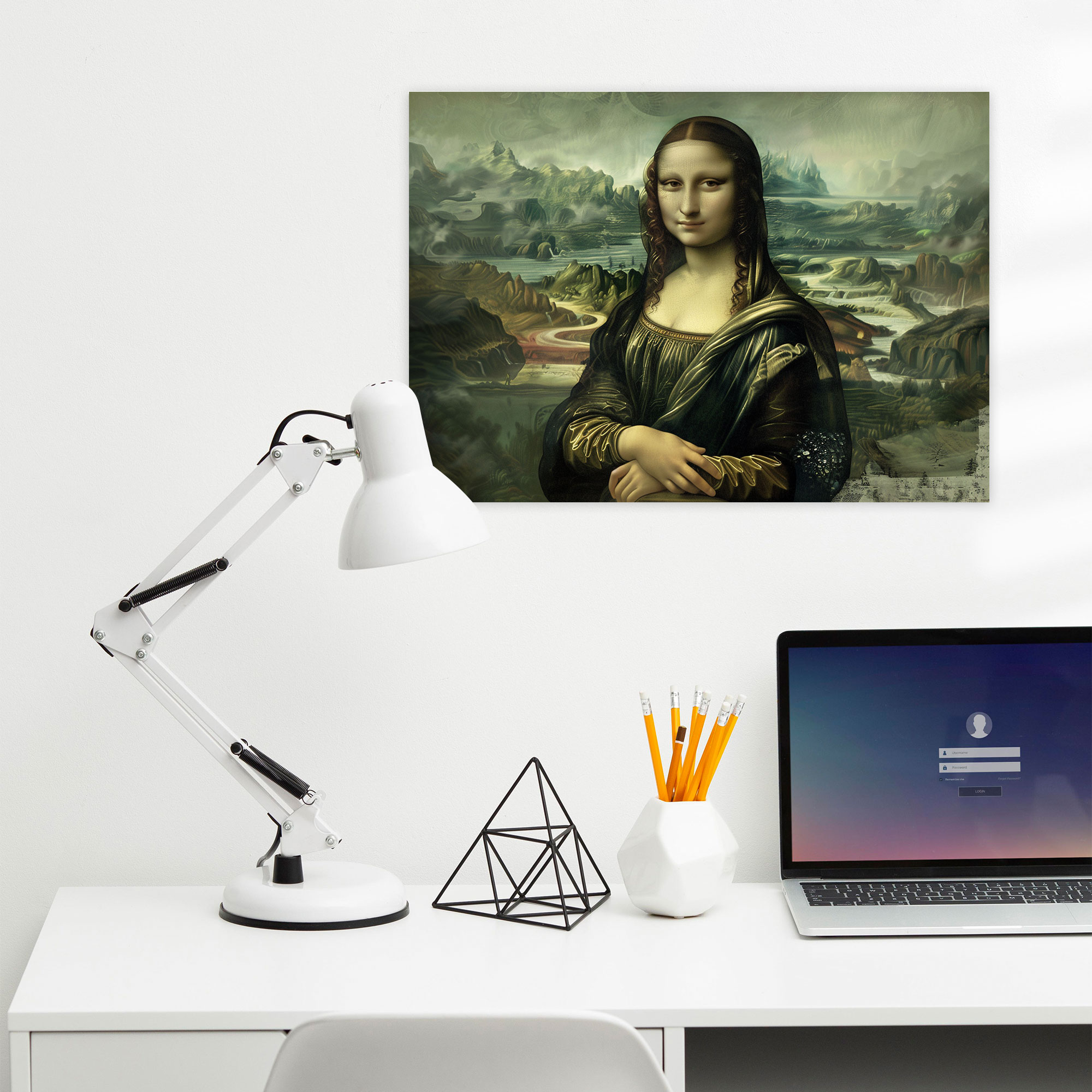 Leonardo Da Vinci Kanvas Tablo - Duvar Dekorasyonu Sanat Eseri