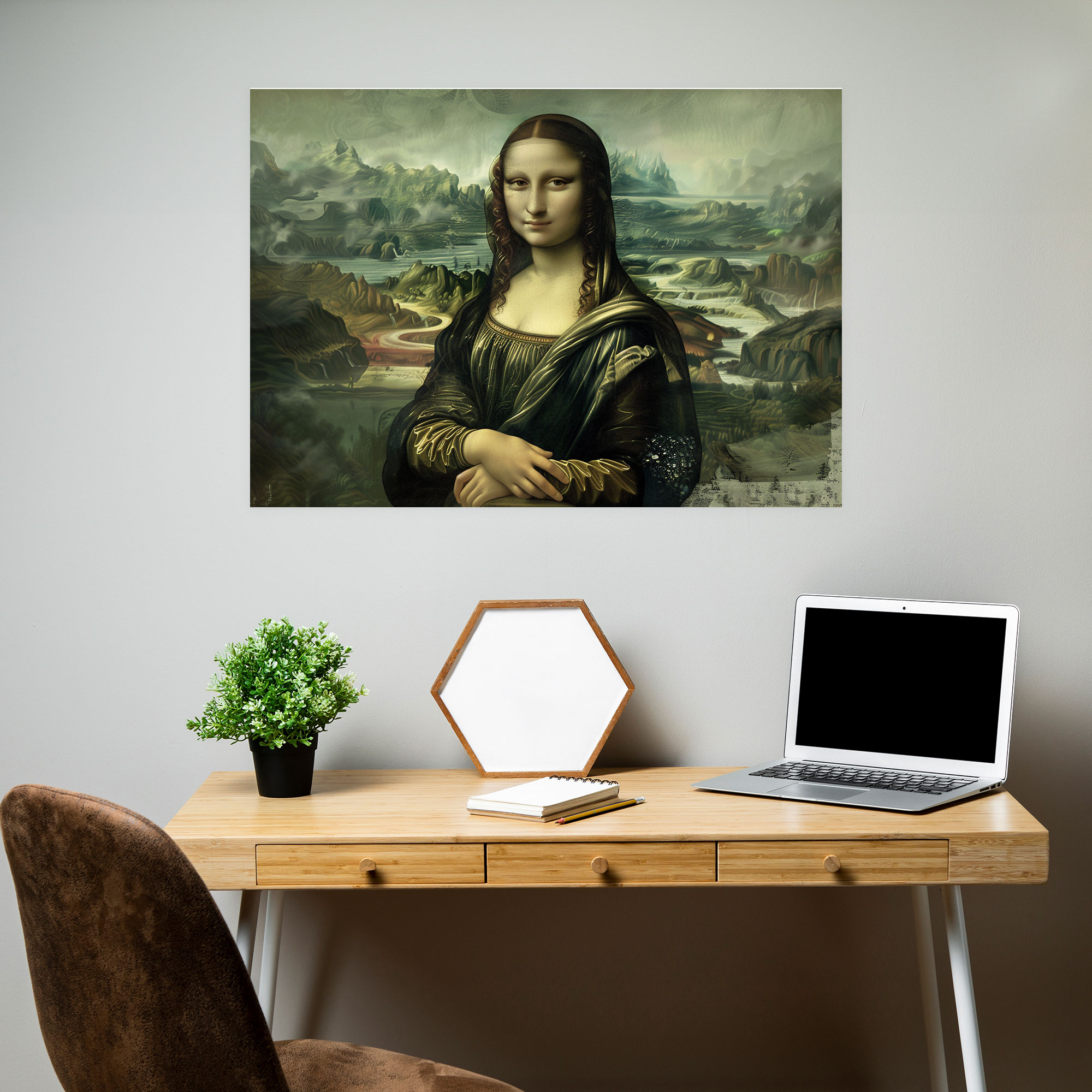 Leonardo Da Vinci Kanvas Tablo - Duvar Dekorasyonu Sanat Eseri
