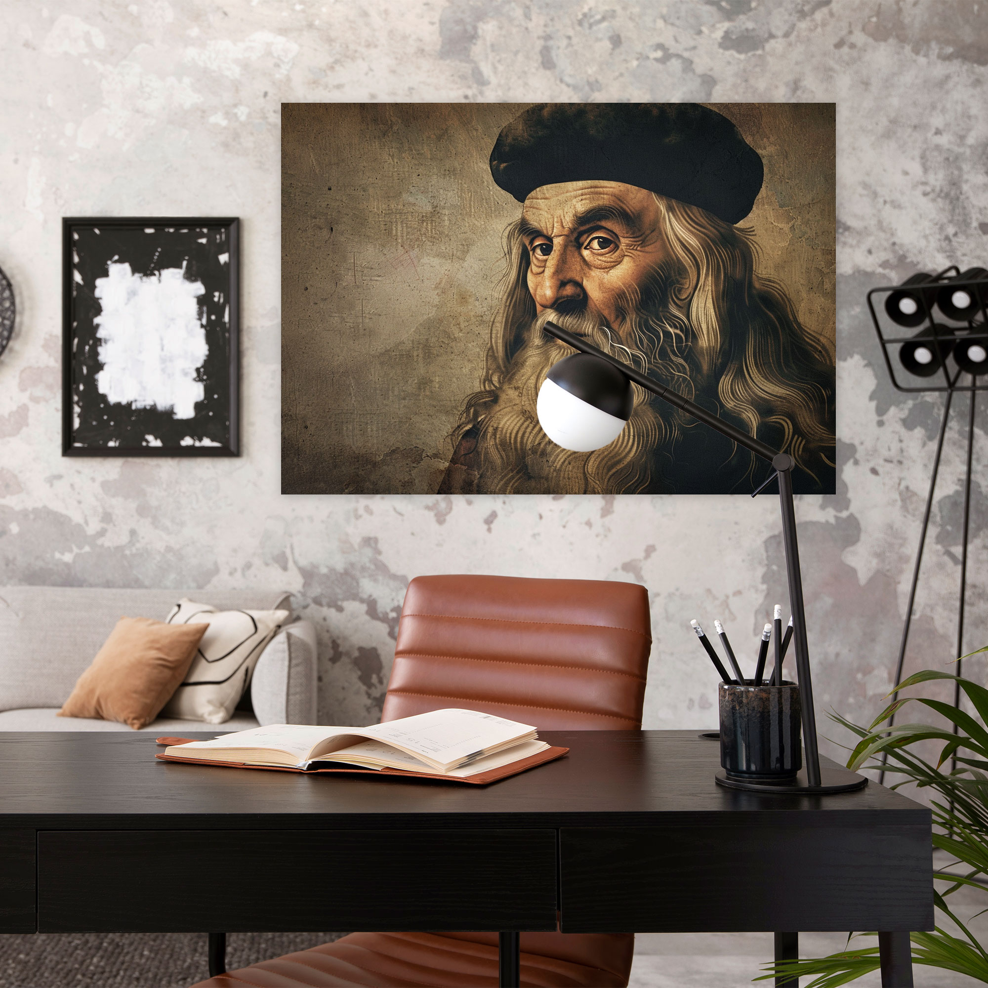 Leonardo Da Vinci Canvas Print - Leonardo Da Vinci, Canvas, Leonardo Da Vinci, Wall Art