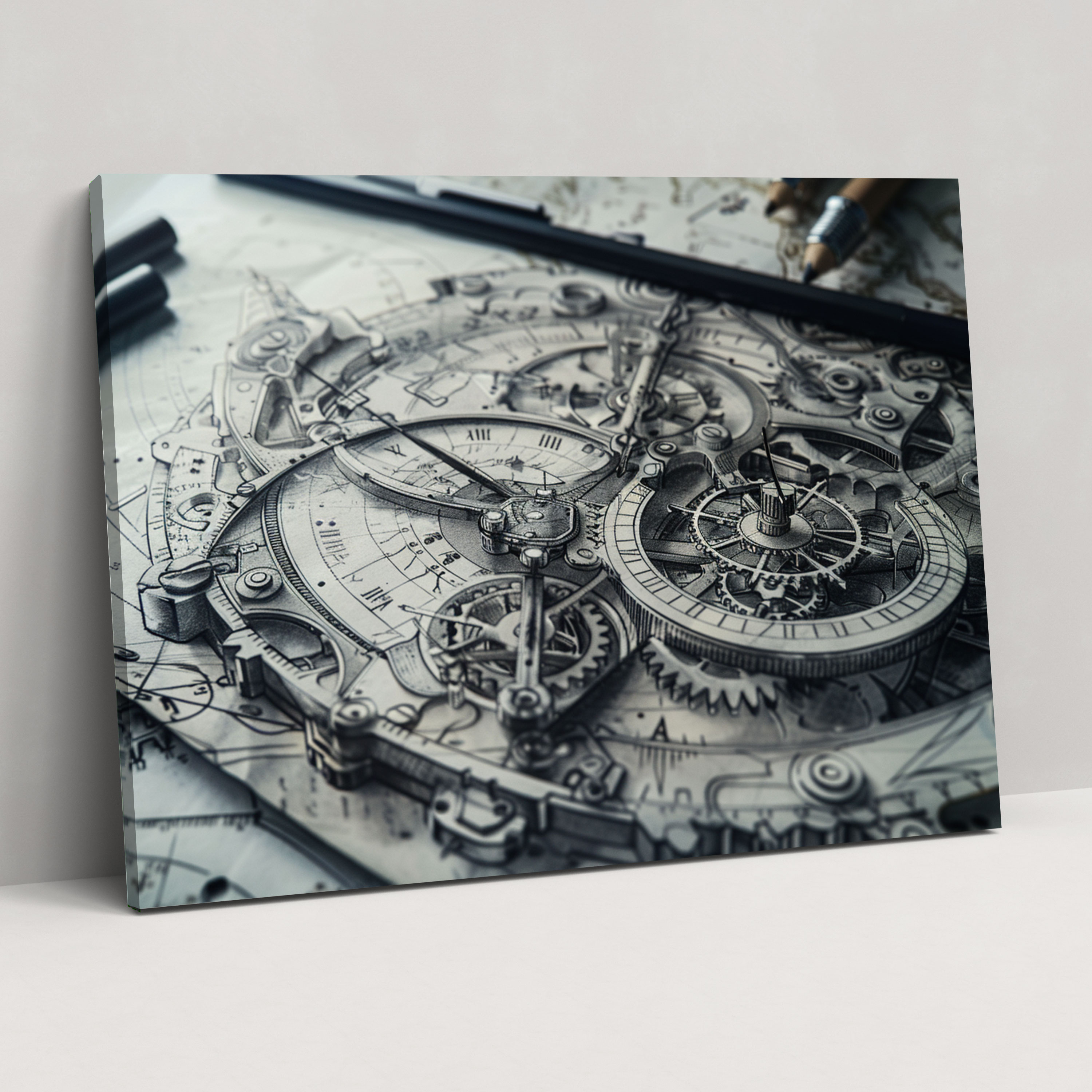Leonardo Da Vinci Duvar Dekorasyonu - Ev Dekorasyonu Duvar Dekorasyonu Kanvas Tablo