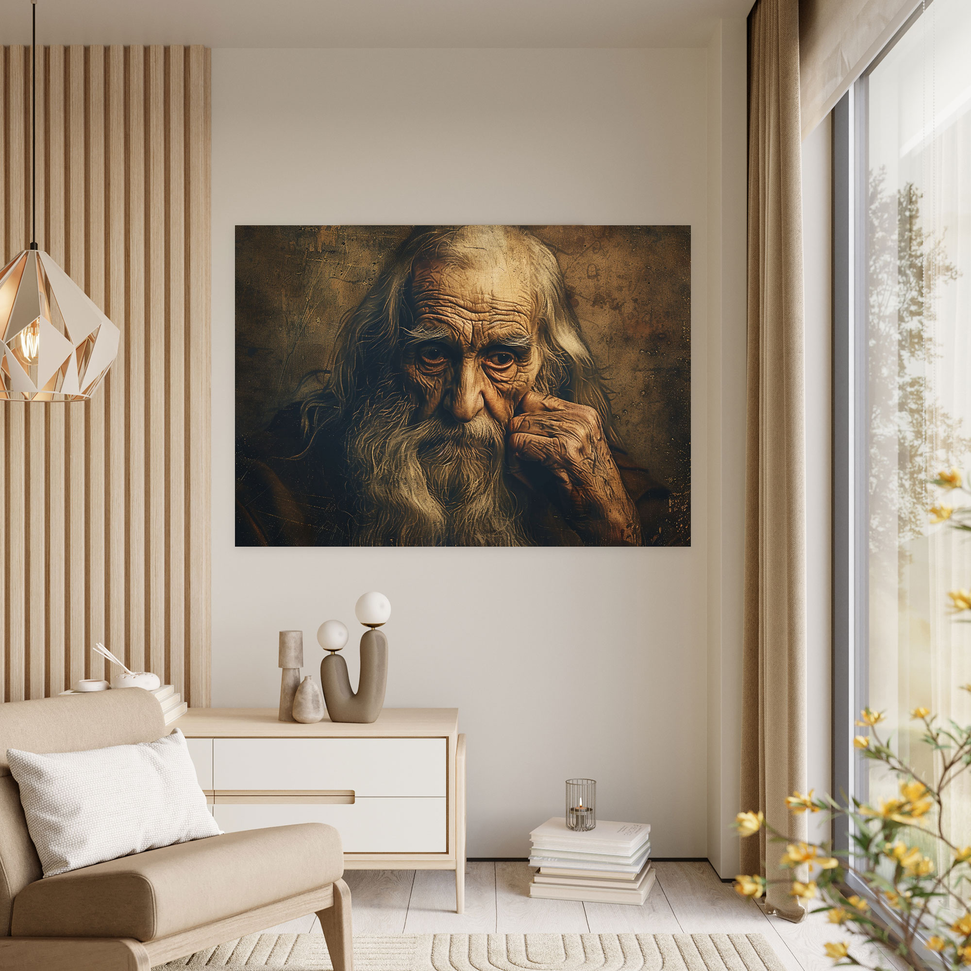 Leonardo Da Vinci Canvas Print Wall Art - Leonardo Da Vinci, Home Decoration, Wall Art, Wall Decoration