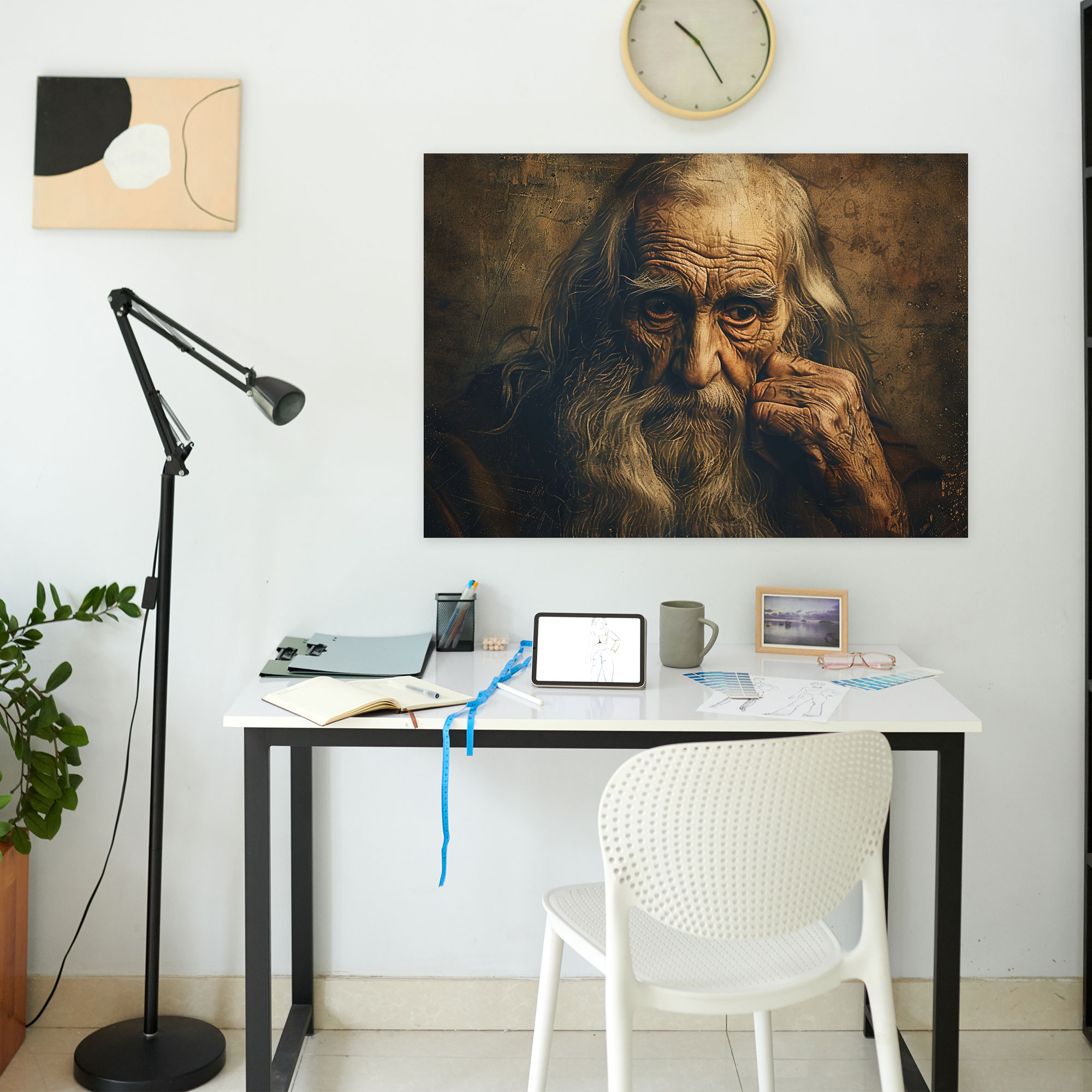 Leonardo Da Vinci Canvas Print Wall Art - Leonardo Da Vinci, Home Decoration, Wall Art, Wall Decoration