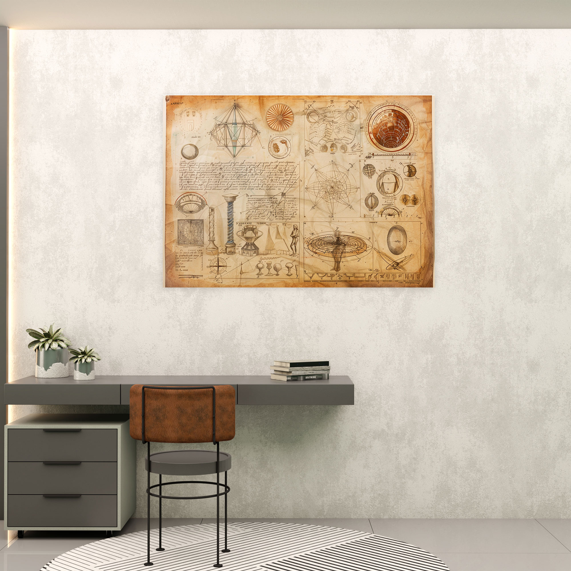 Leonardo Da Vinci Wall Art Canvas Print - Leonardo Da Vinci, Canvas Wall Art, Leonardo Da Vinci, Home Decoration